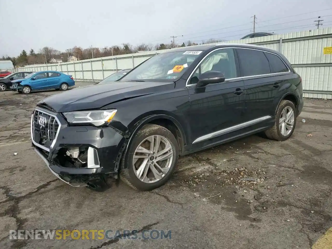 1 Фотография поврежденного автомобиля WA1LJAF70MD032315 AUDI Q7 2021