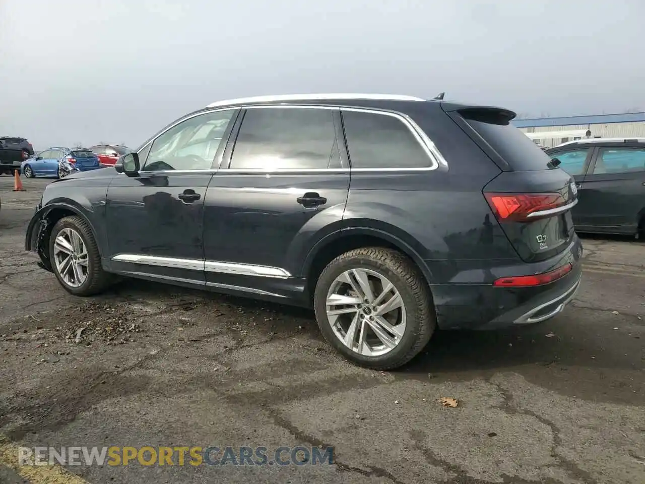 2 Фотография поврежденного автомобиля WA1LJAF70MD032315 AUDI Q7 2021