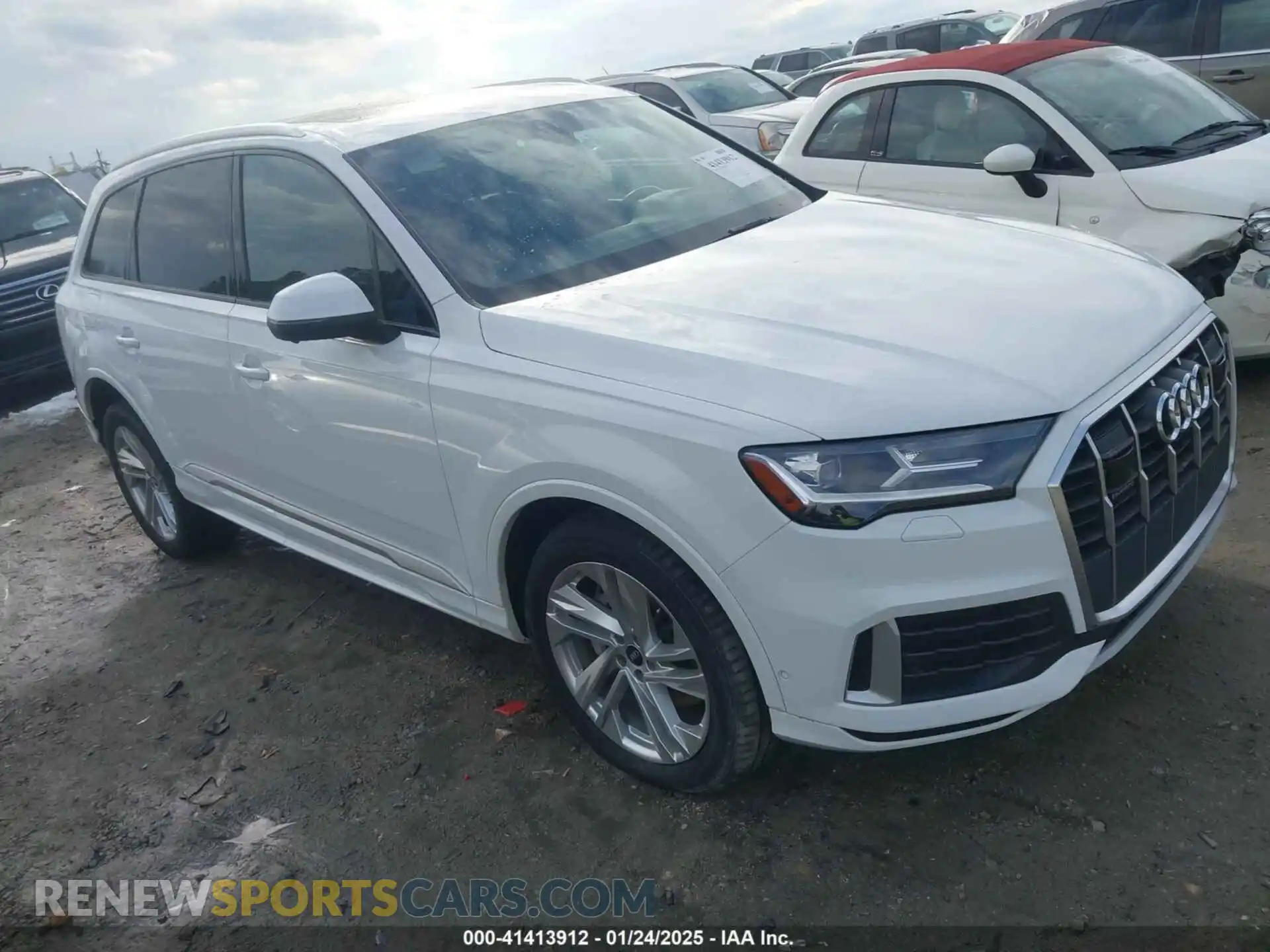 1 Photograph of a damaged car WA1LJAF70MD037126 AUDI Q7 2021