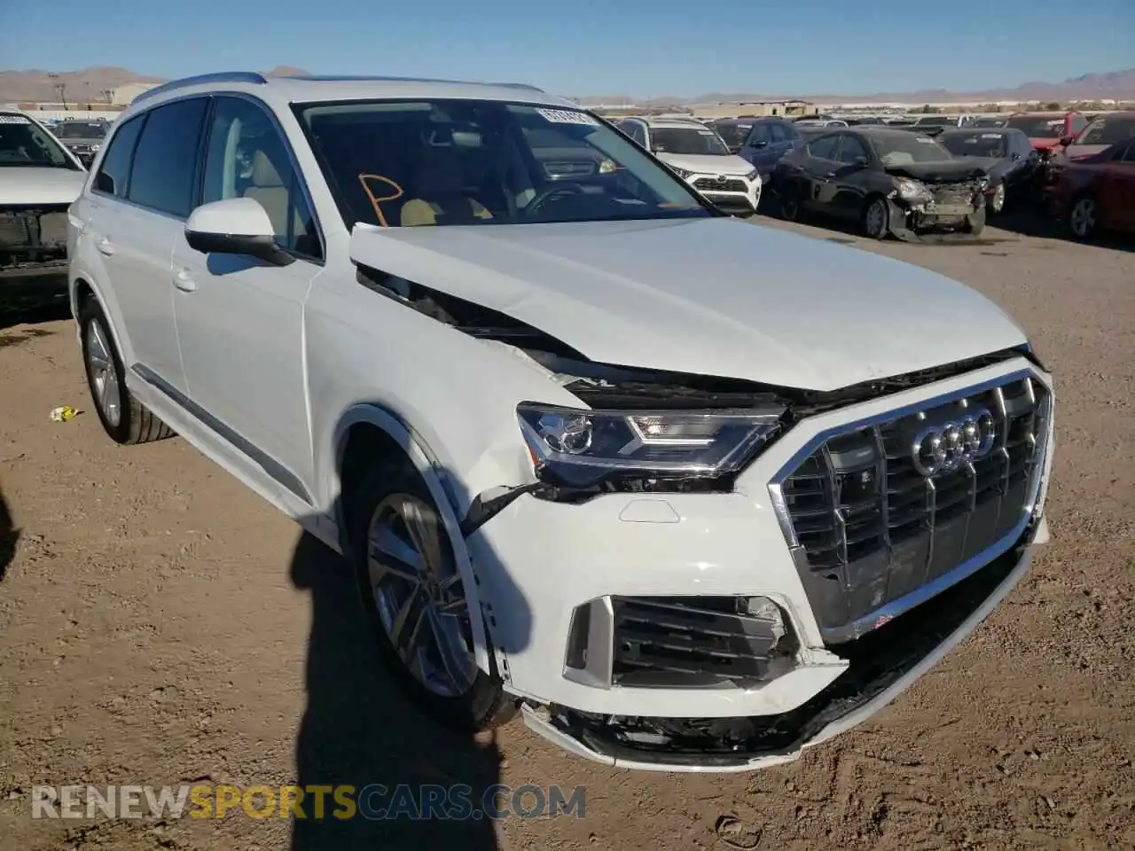 1 Photograph of a damaged car WA1LJAF73MD024208 AUDI Q7 2021