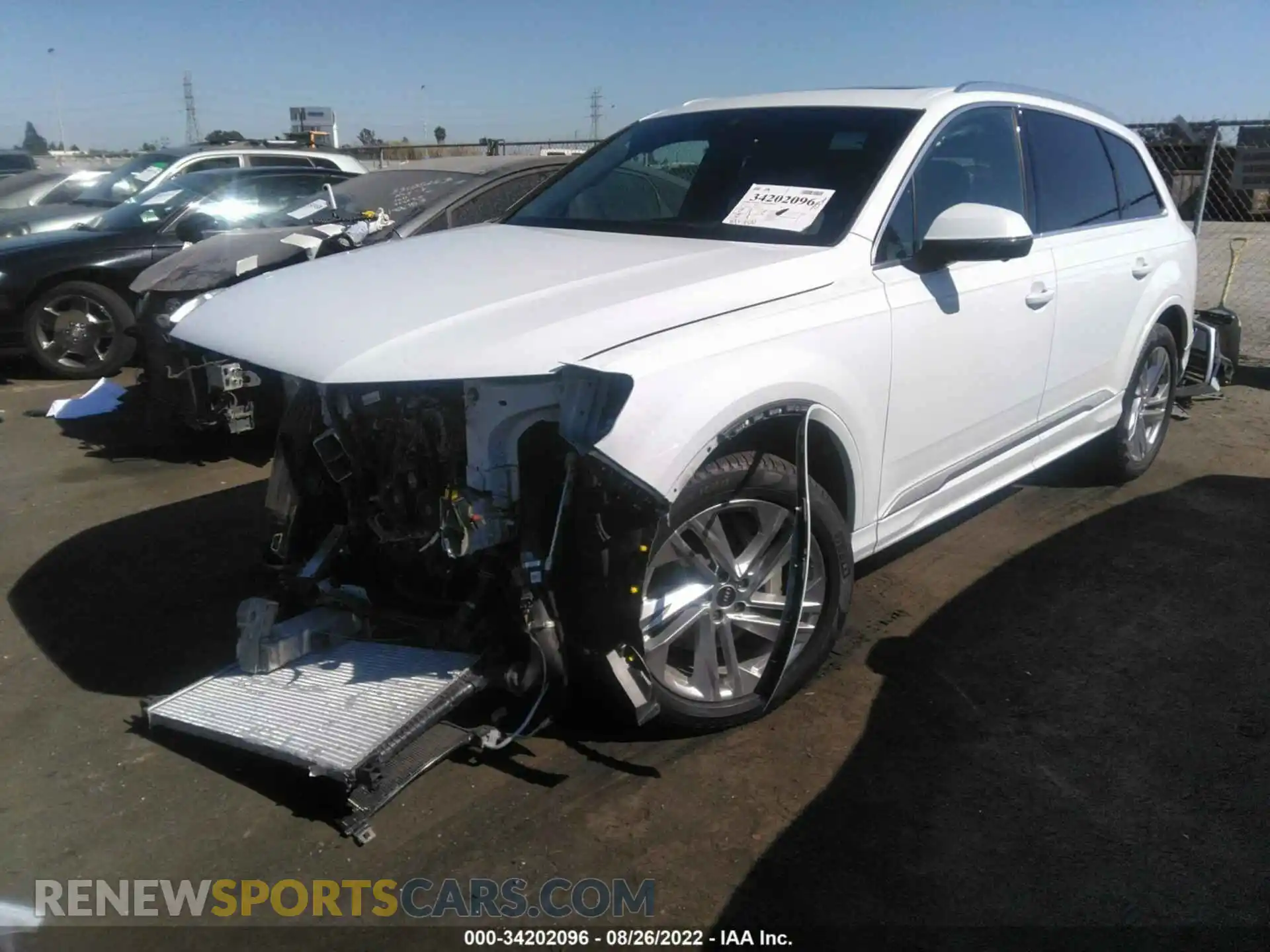 2 Photograph of a damaged car WA1LJAF73MD028520 AUDI Q7 2021