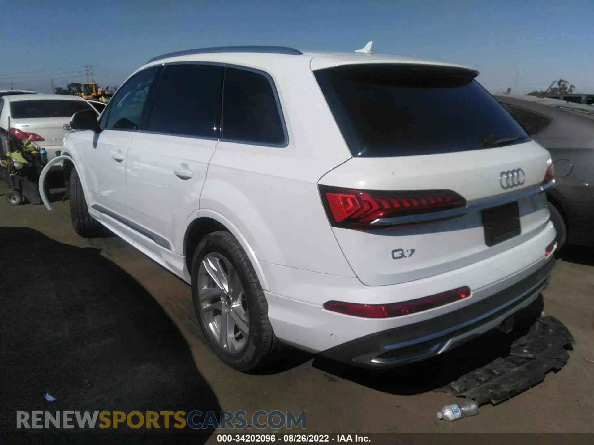 3 Photograph of a damaged car WA1LJAF73MD028520 AUDI Q7 2021