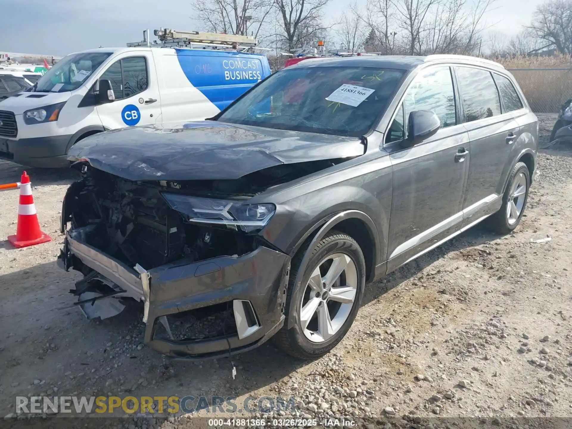 2 Photograph of a damaged car WA1LJAF74MD031720 AUDI Q7 2021
