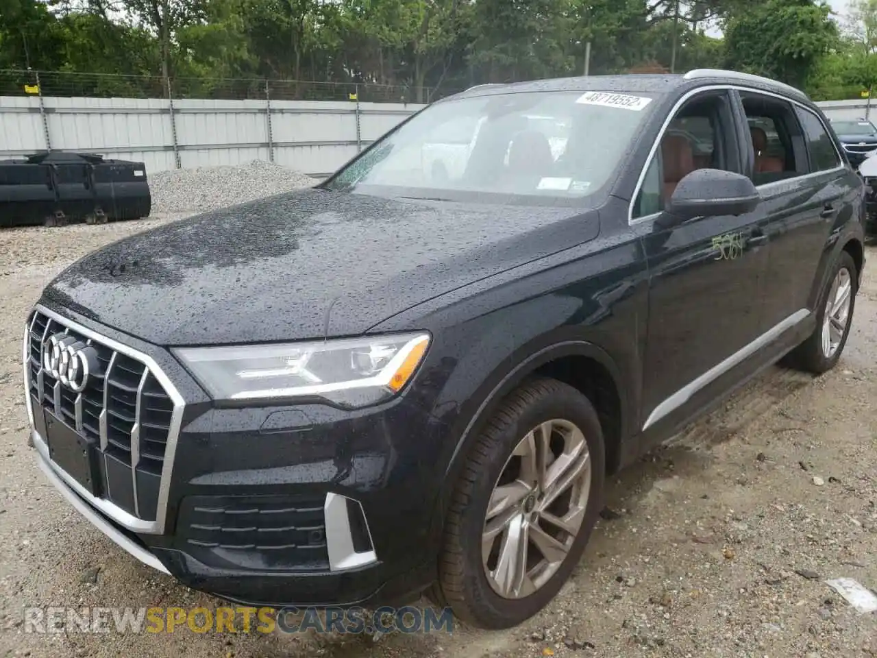 2 Photograph of a damaged car WA1LJAF74MD032396 AUDI Q7 2021
