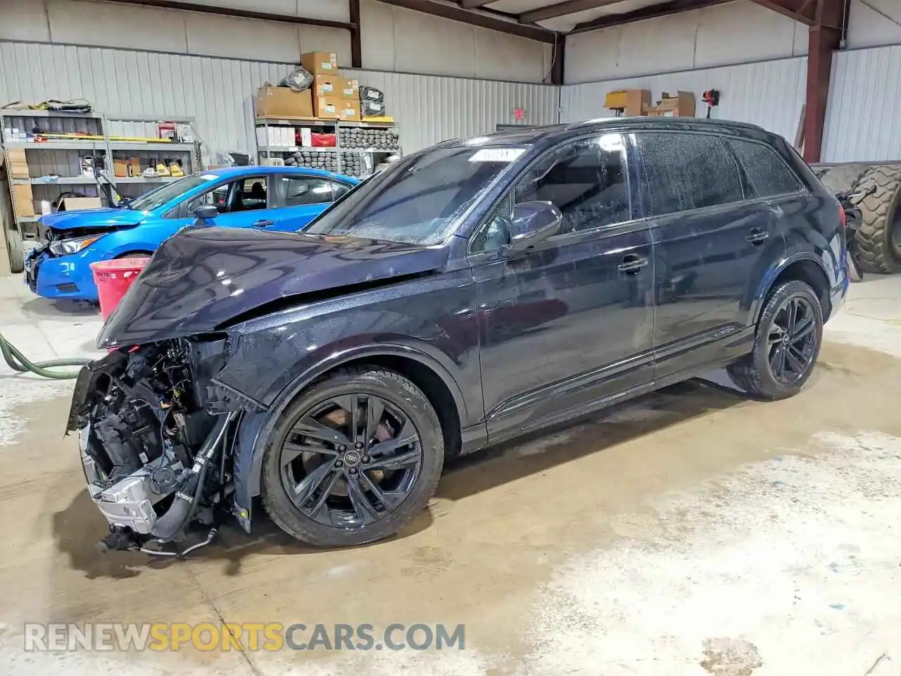 1 Фотография поврежденного автомобиля WA1LJAF74MD034424 AUDI Q7 2021