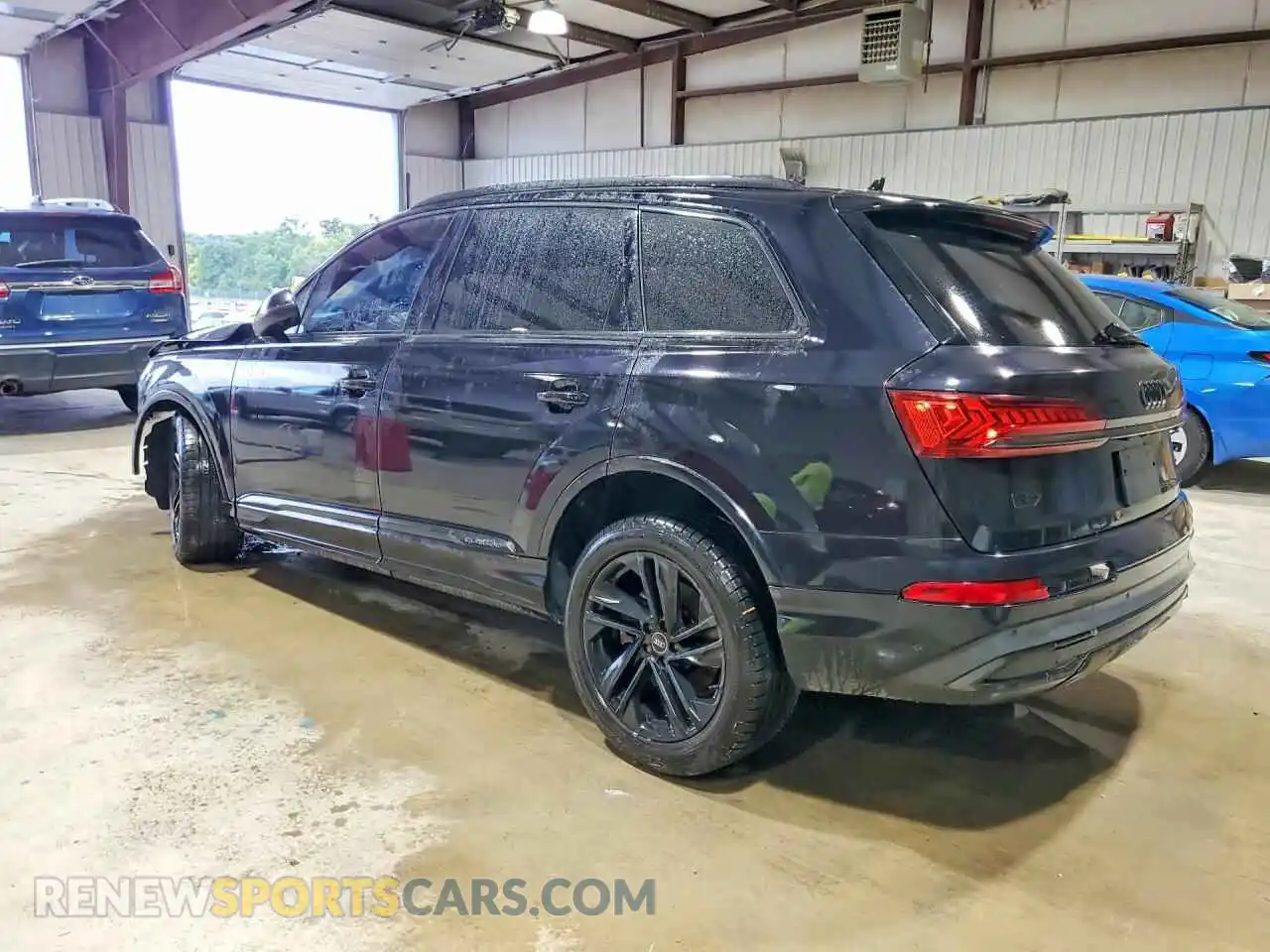 2 Фотография поврежденного автомобиля WA1LJAF74MD034424 AUDI Q7 2021