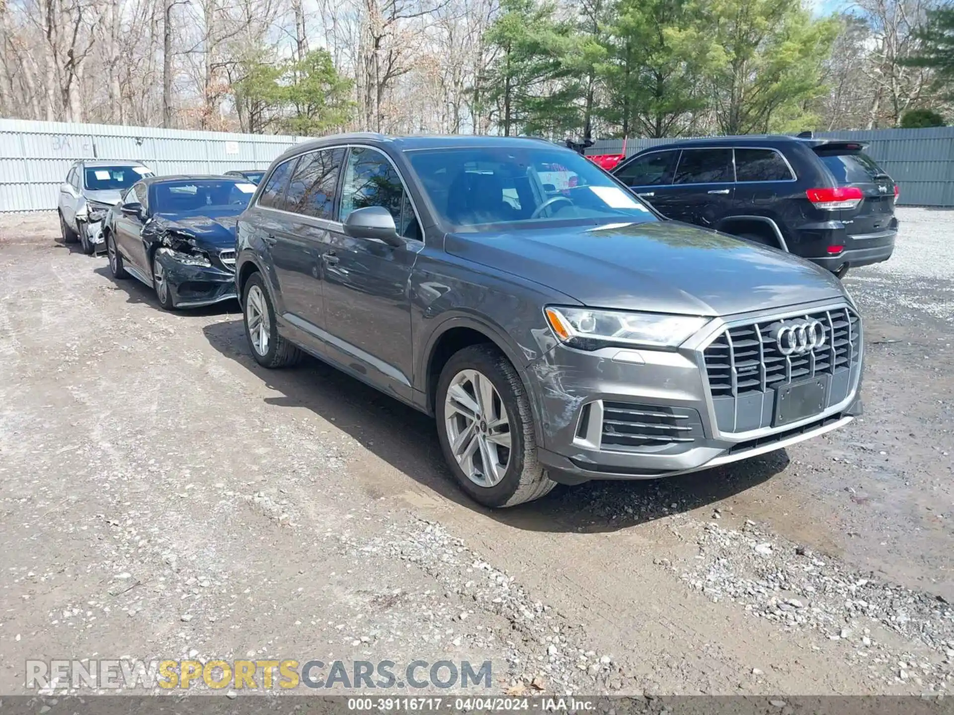 1 Photograph of a damaged car WA1LJAF74MD035329 AUDI Q7 2021