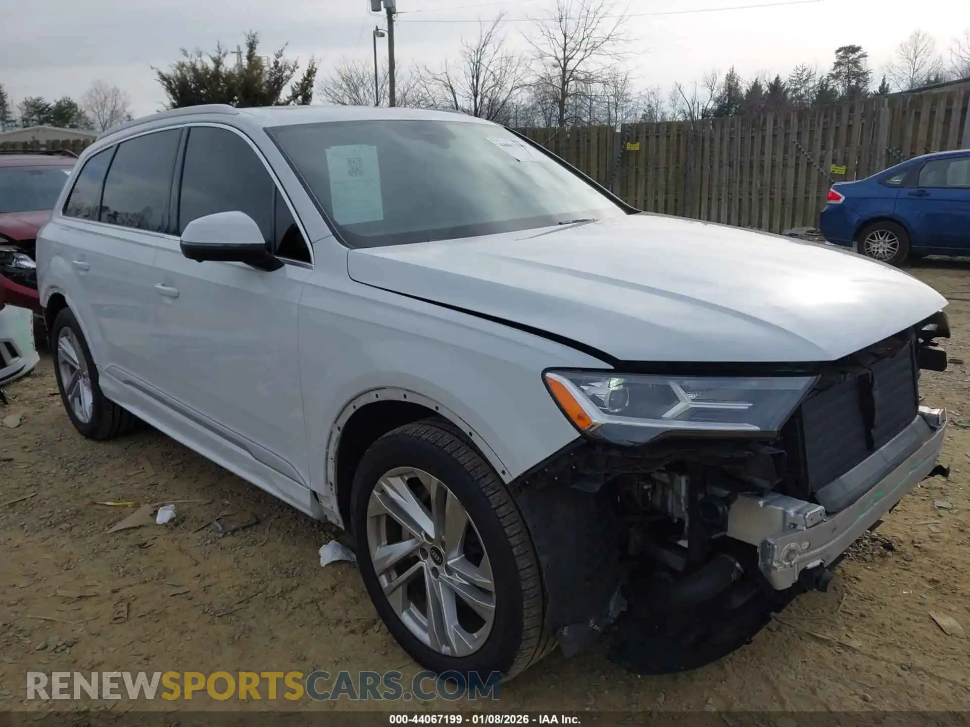 1 Photograph of a damaged car WA1LJAF75MD020385 AUDI Q7 2021