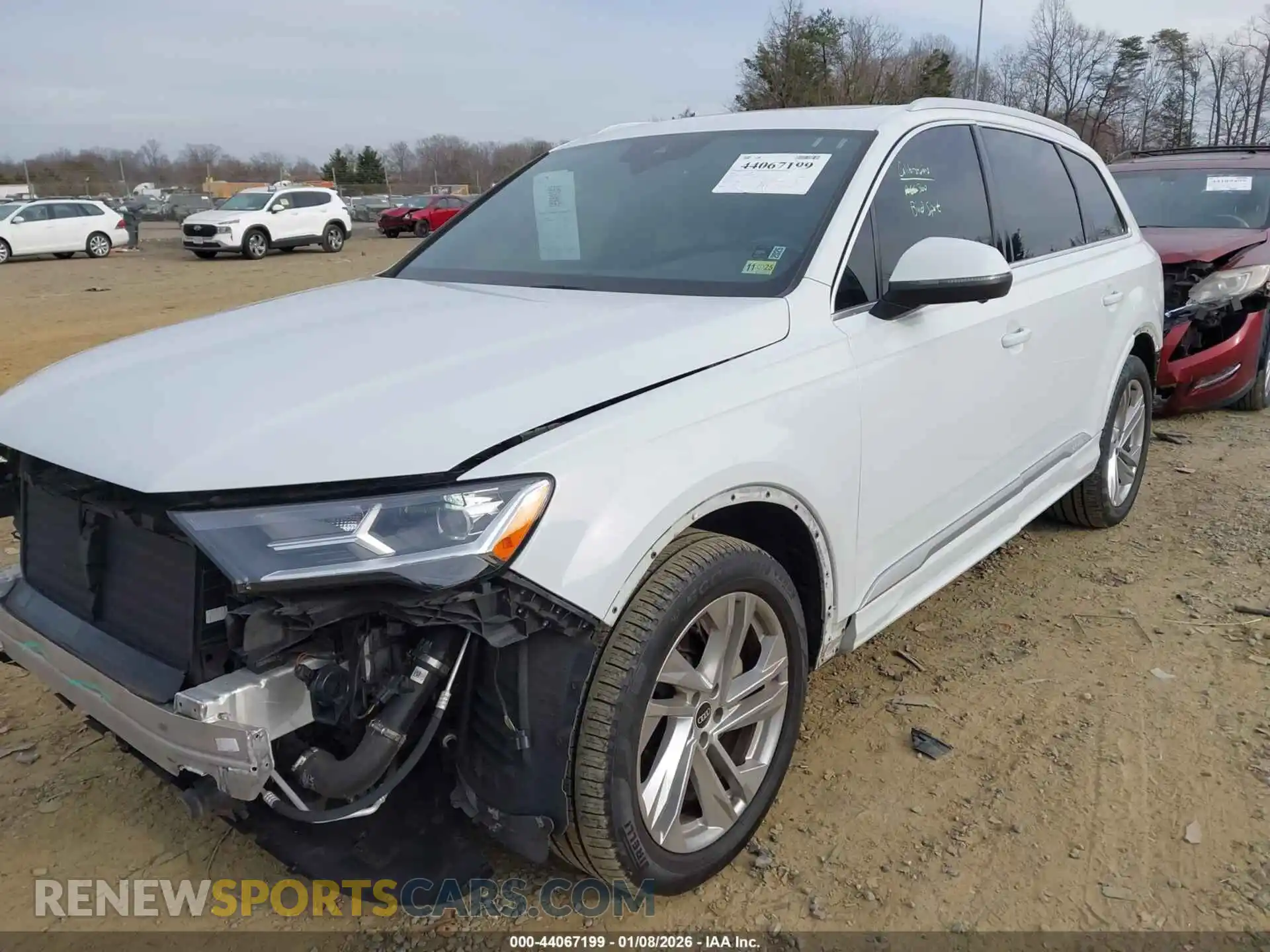2 Photograph of a damaged car WA1LJAF75MD020385 AUDI Q7 2021