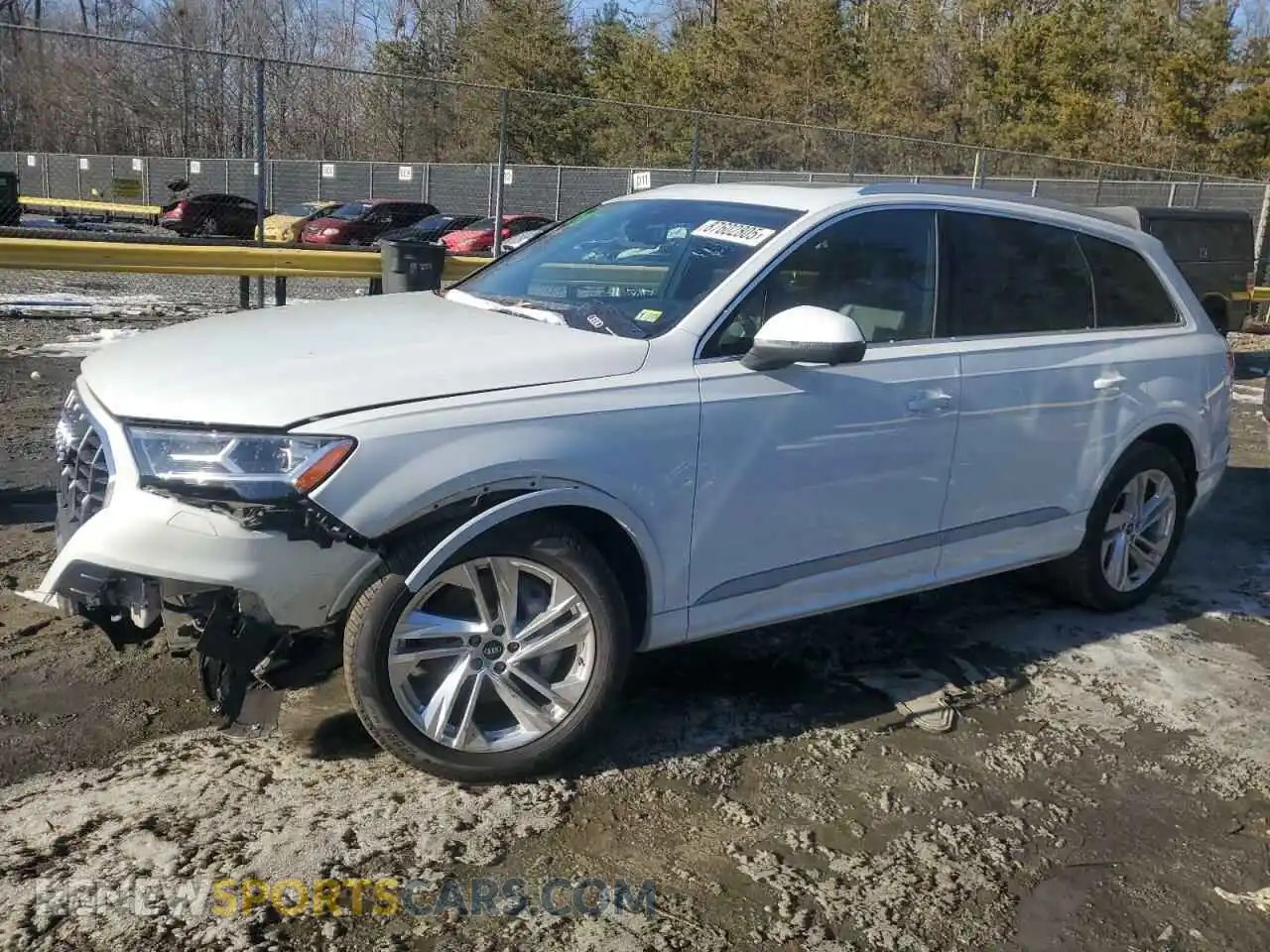 1 Photograph of a damaged car WA1LJAF76MD019892 AUDI Q7 2021
