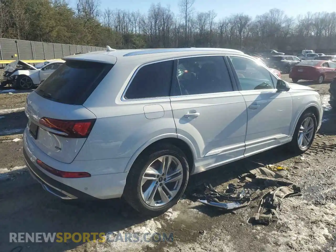3 Photograph of a damaged car WA1LJAF76MD019892 AUDI Q7 2021