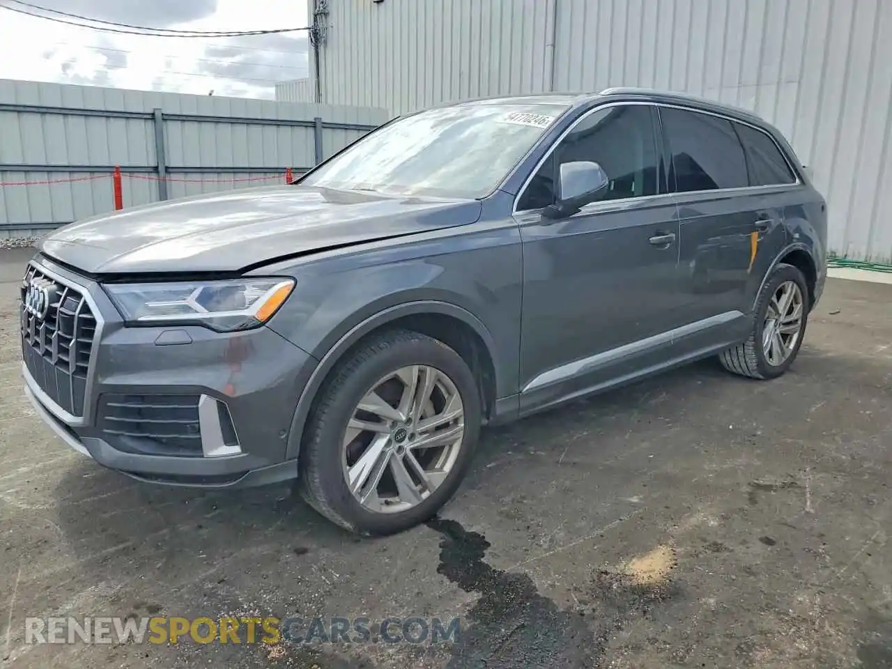 1 Photograph of a damaged car WA1LJAF76MD030889 AUDI Q7 2021