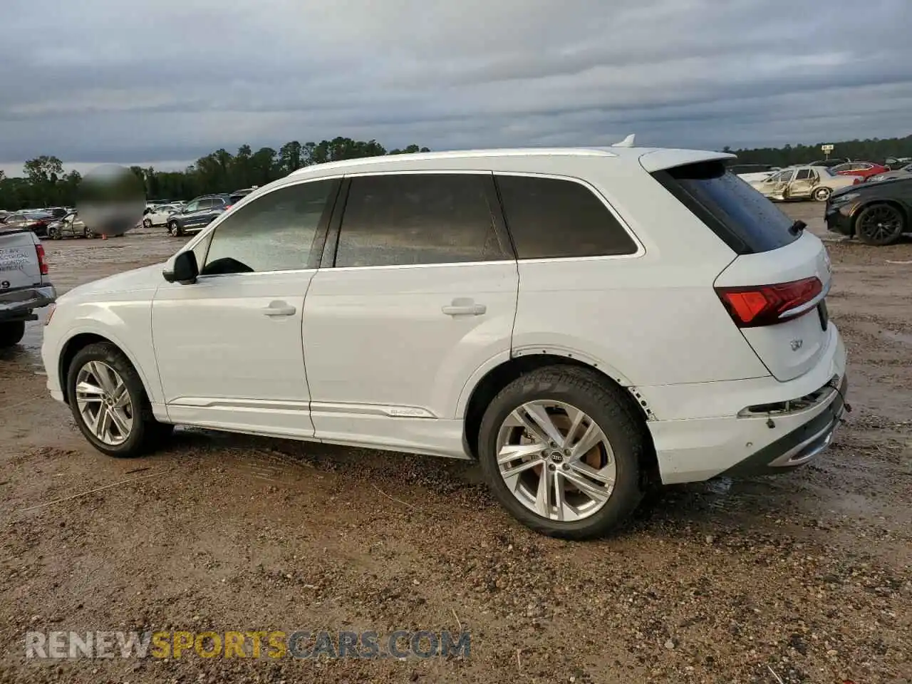 2 Photograph of a damaged car WA1LJAF76MD036045 AUDI Q7 2021