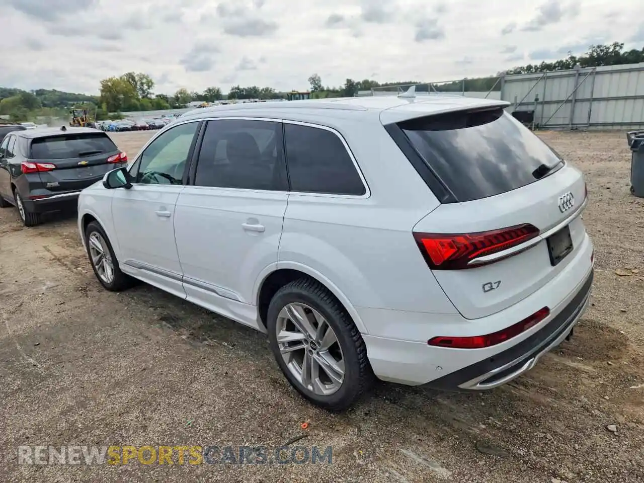 2 fotografías del automóvil dañado WA1LJAF76MD041004 AUDI Q7 2021