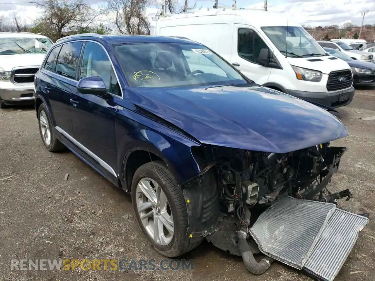 1 Photograph of a damaged car WA1LJAF77MD011560 AUDI Q7 2021