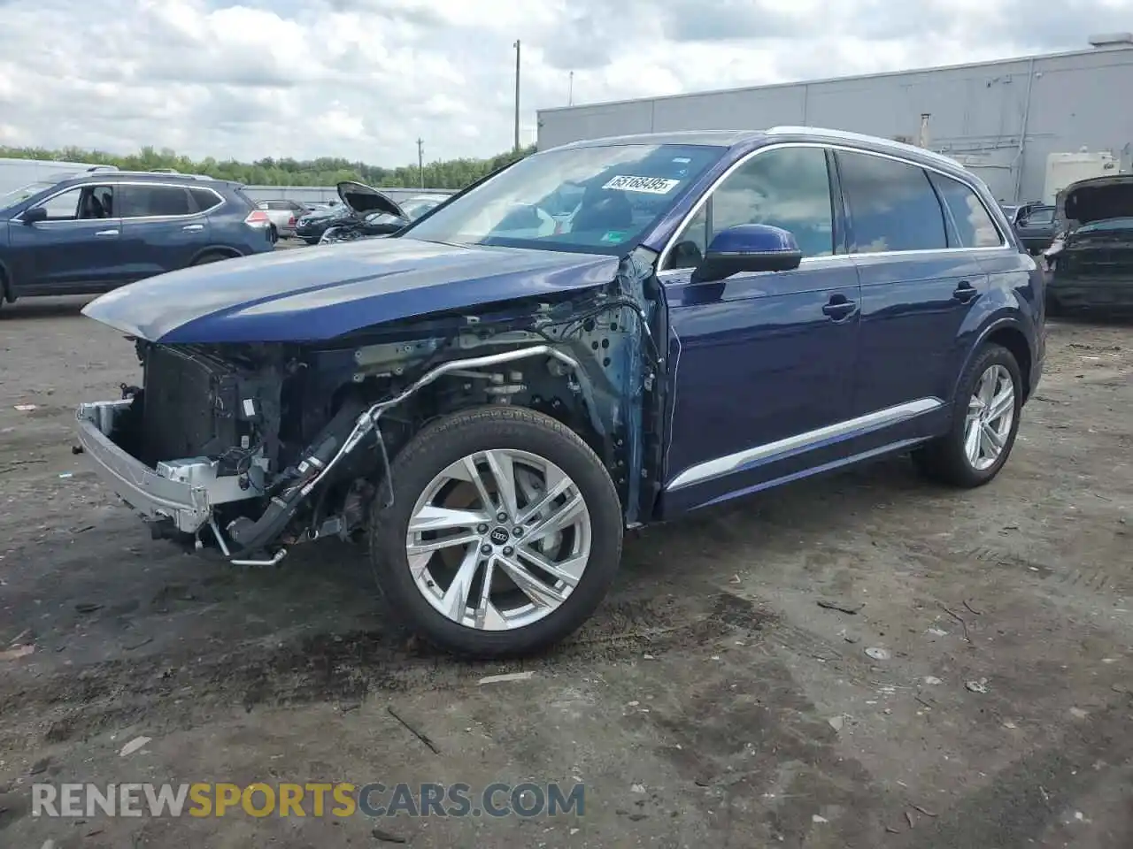 1 Photograph of a damaged car WA1LJAF77MD029928 AUDI Q7 2021