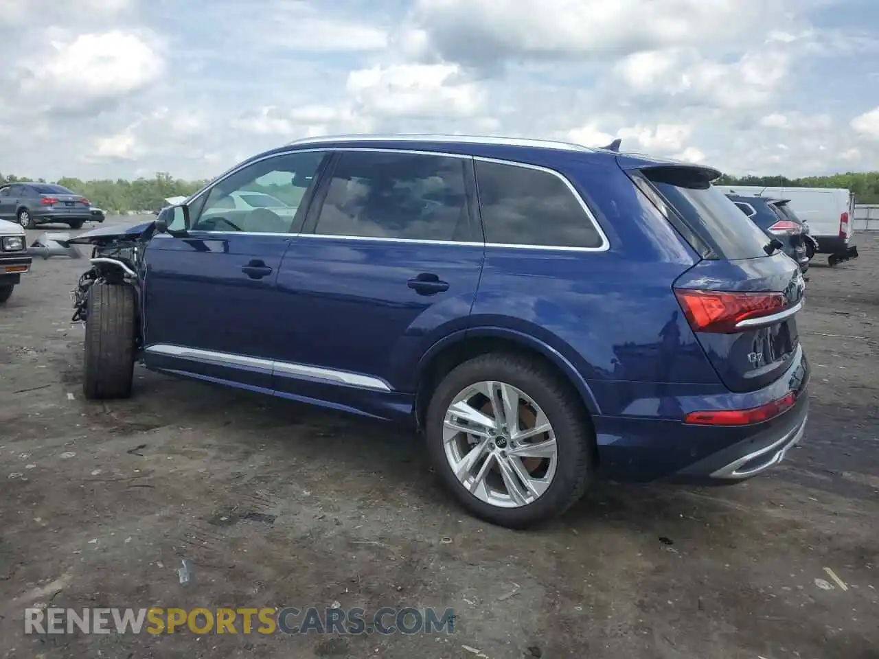 2 Photograph of a damaged car WA1LJAF77MD029928 AUDI Q7 2021