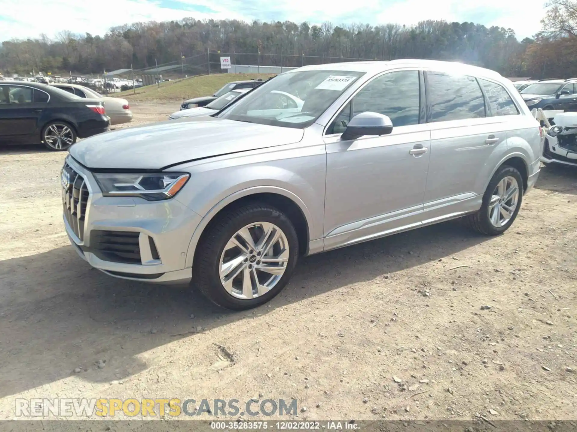 2 Photograph of a damaged car WA1LJAF77MD030870 AUDI Q7 2021