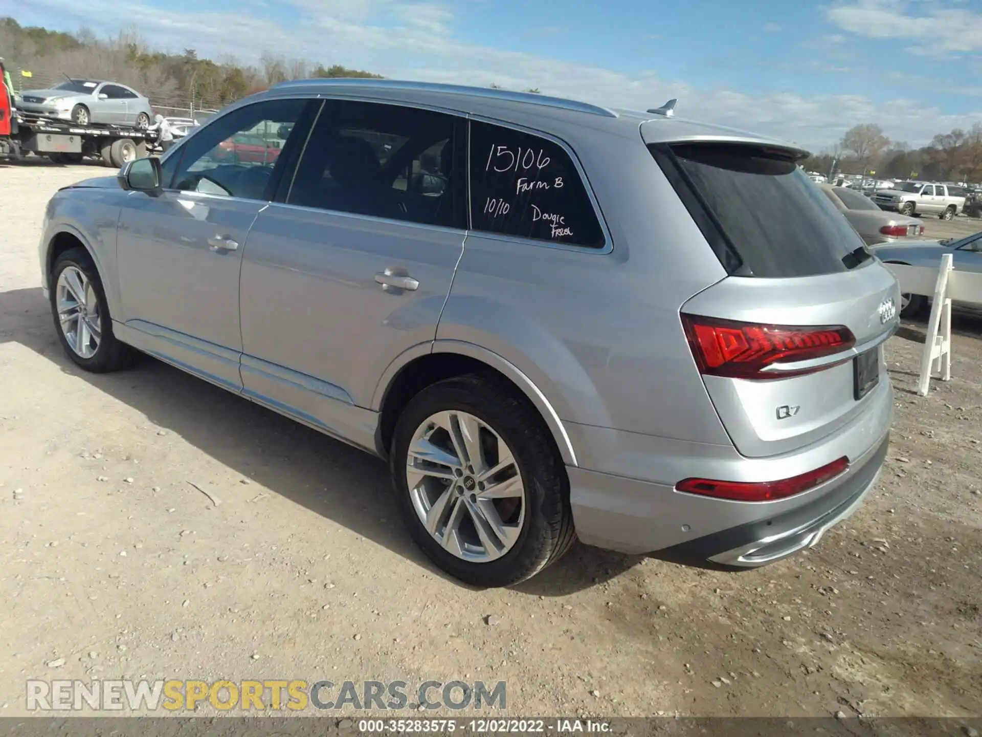 3 Photograph of a damaged car WA1LJAF77MD030870 AUDI Q7 2021