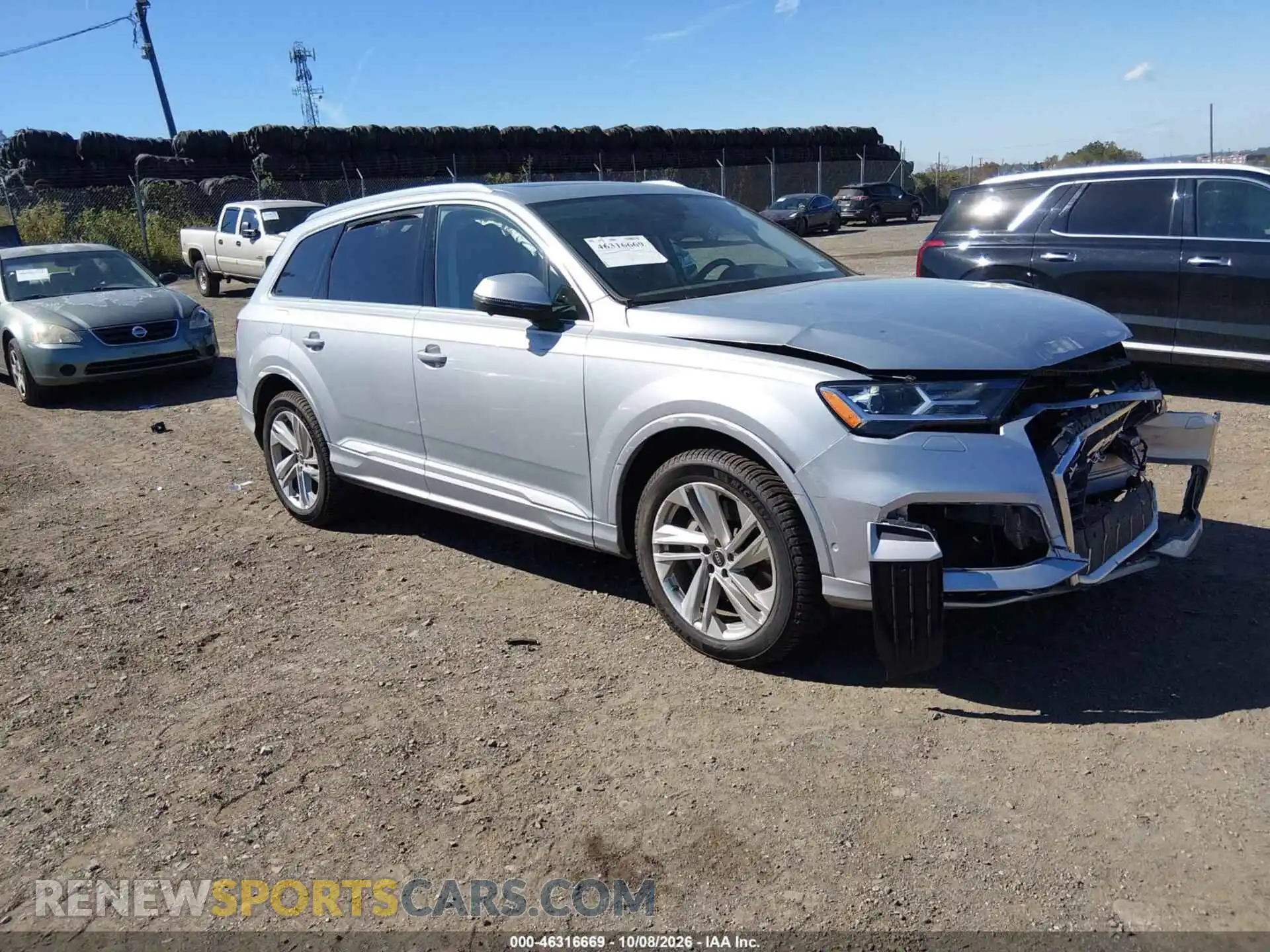 1 Photograph of a damaged car WA1LJAF77MD030934 AUDI Q7 2021