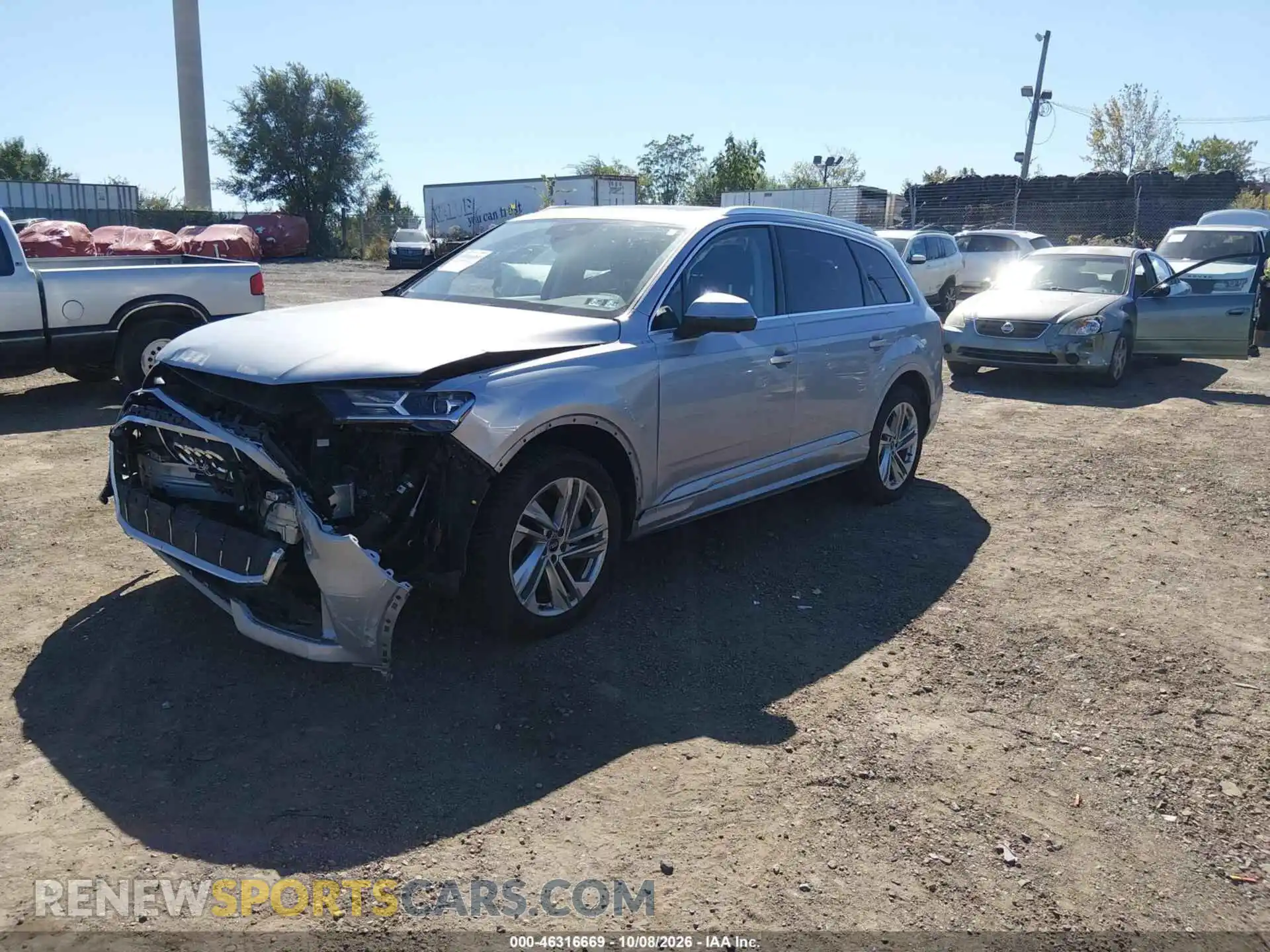 2 Photograph of a damaged car WA1LJAF77MD030934 AUDI Q7 2021