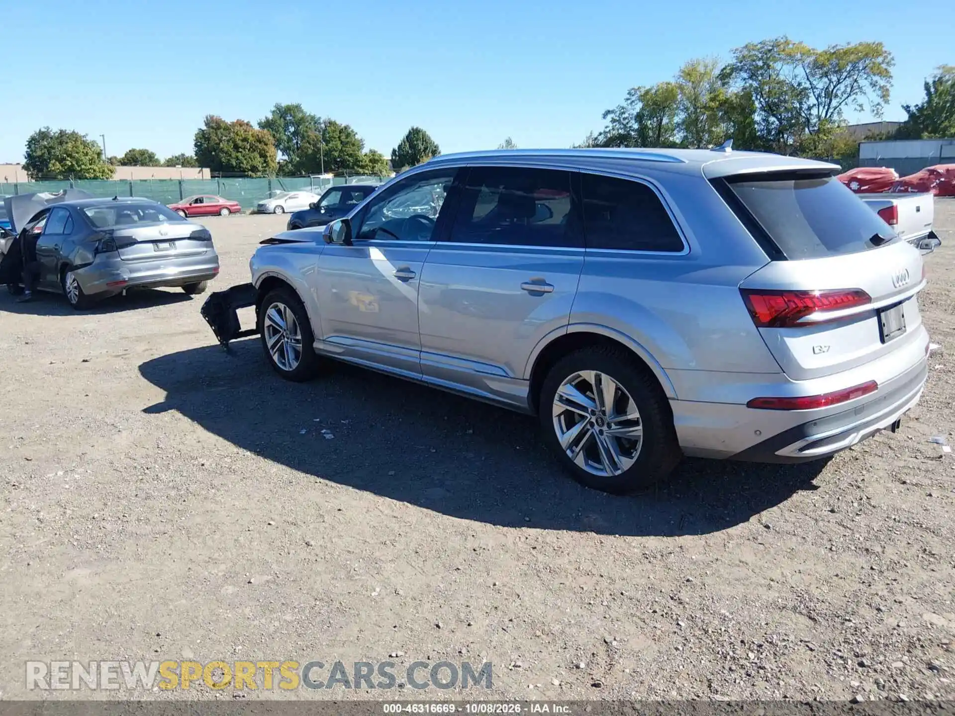 3 Photograph of a damaged car WA1LJAF77MD030934 AUDI Q7 2021