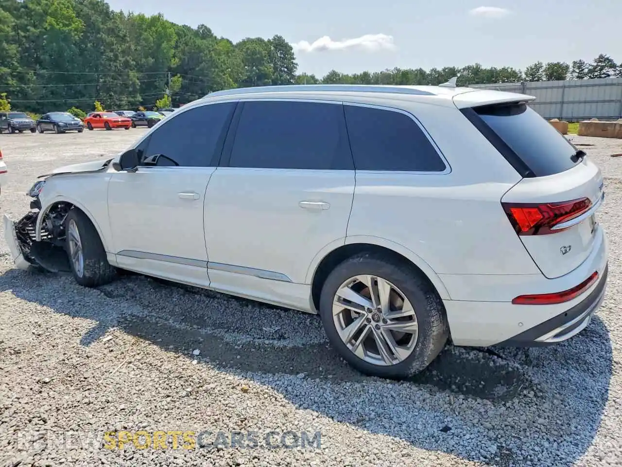 2 fotografías del automóvil dañado WA1LJAF78MD036564 AUDI Q7 2021