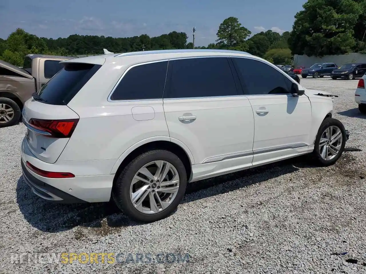 3 fotografías del automóvil dañado WA1LJAF78MD036564 AUDI Q7 2021
