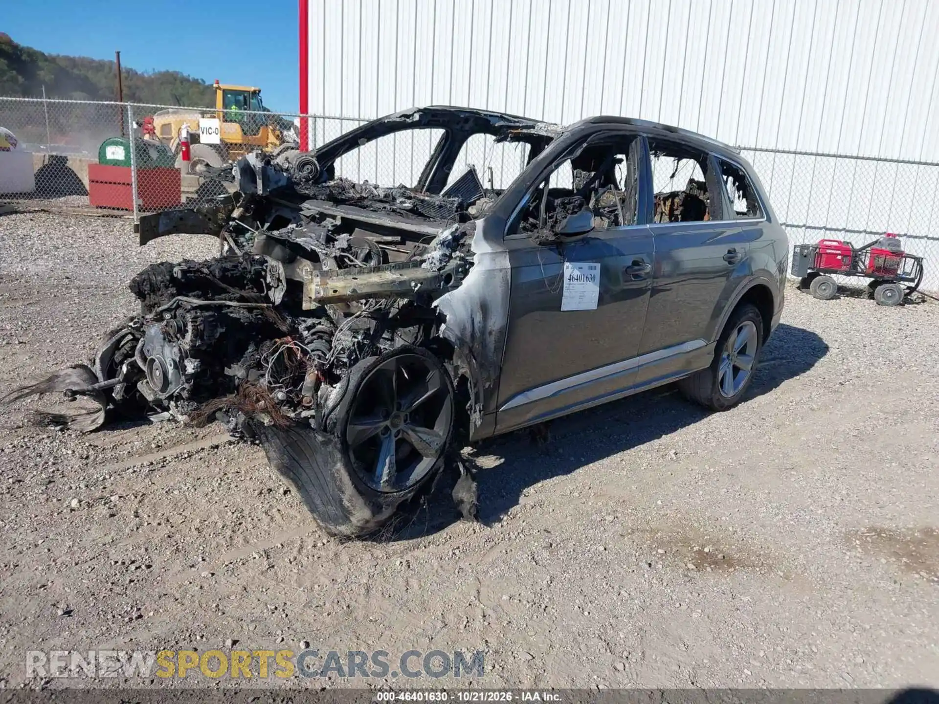2 fotografías del automóvil dañado WA1LJAF79MD033138 AUDI Q7 2021