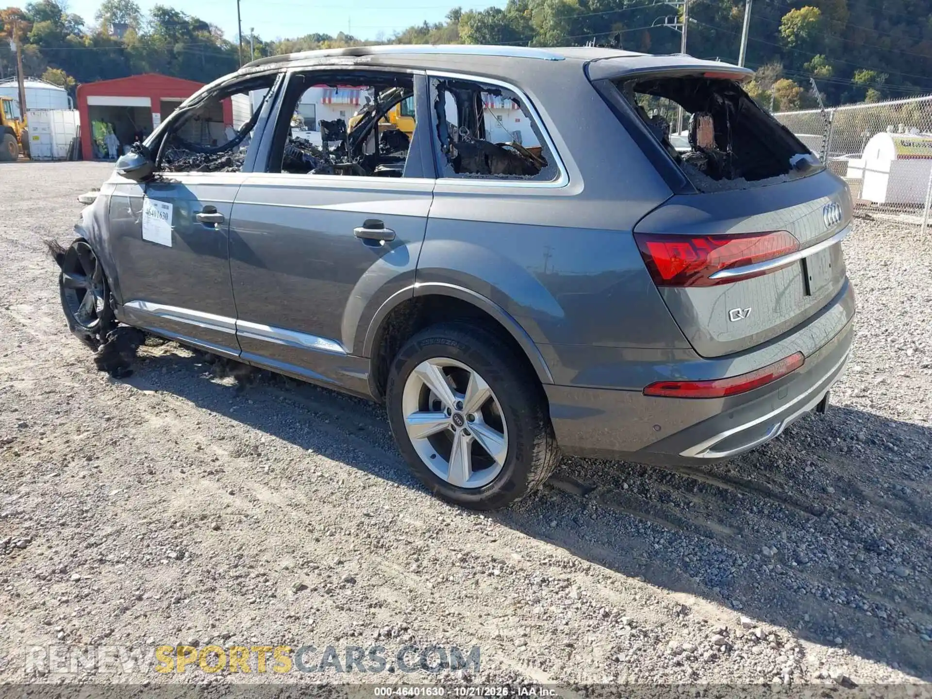 3 fotografías del automóvil dañado WA1LJAF79MD033138 AUDI Q7 2021