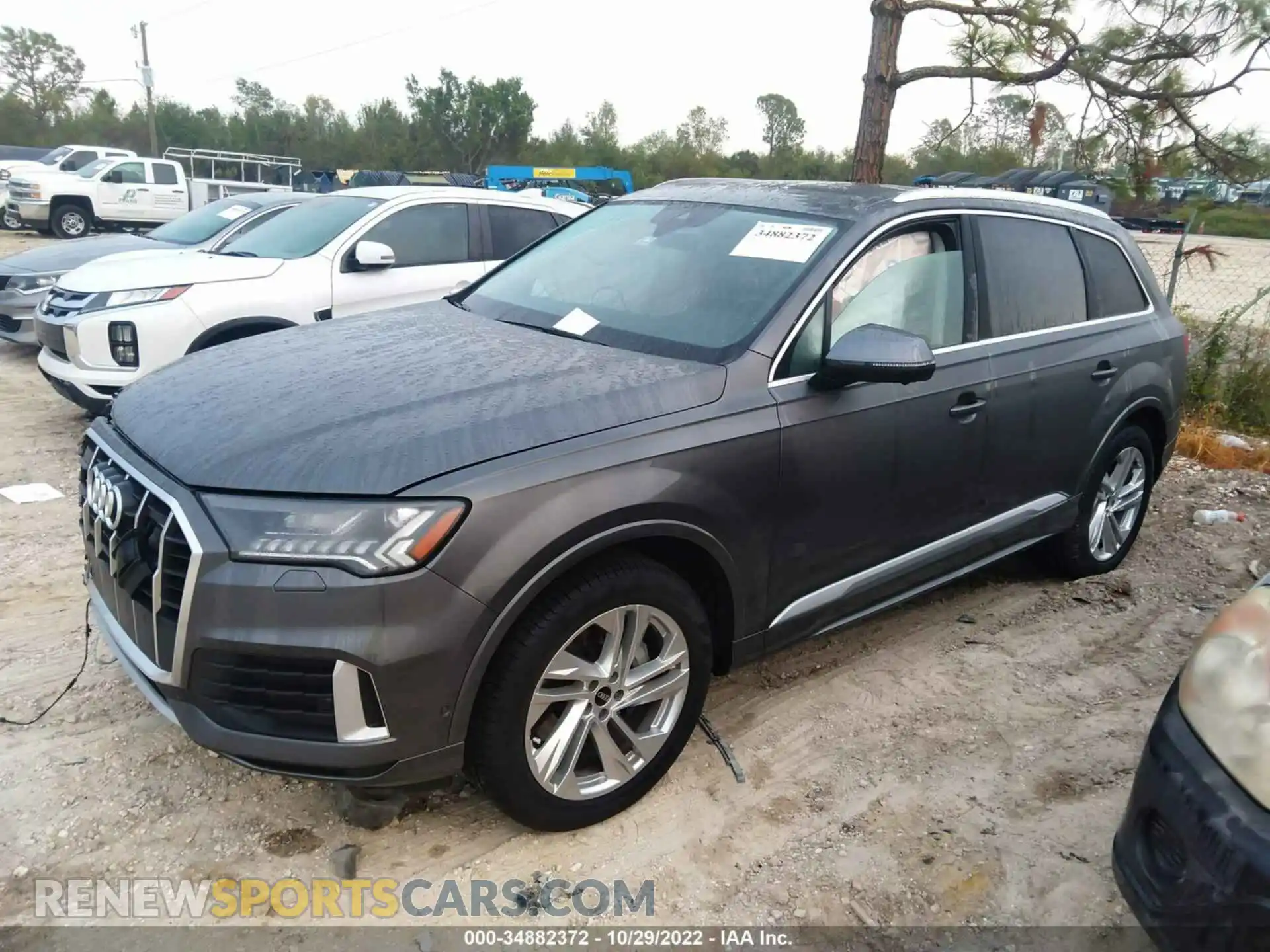 2 Фотография поврежденного автомобиля WA1LJAF7XMD012654 AUDI Q7 2021