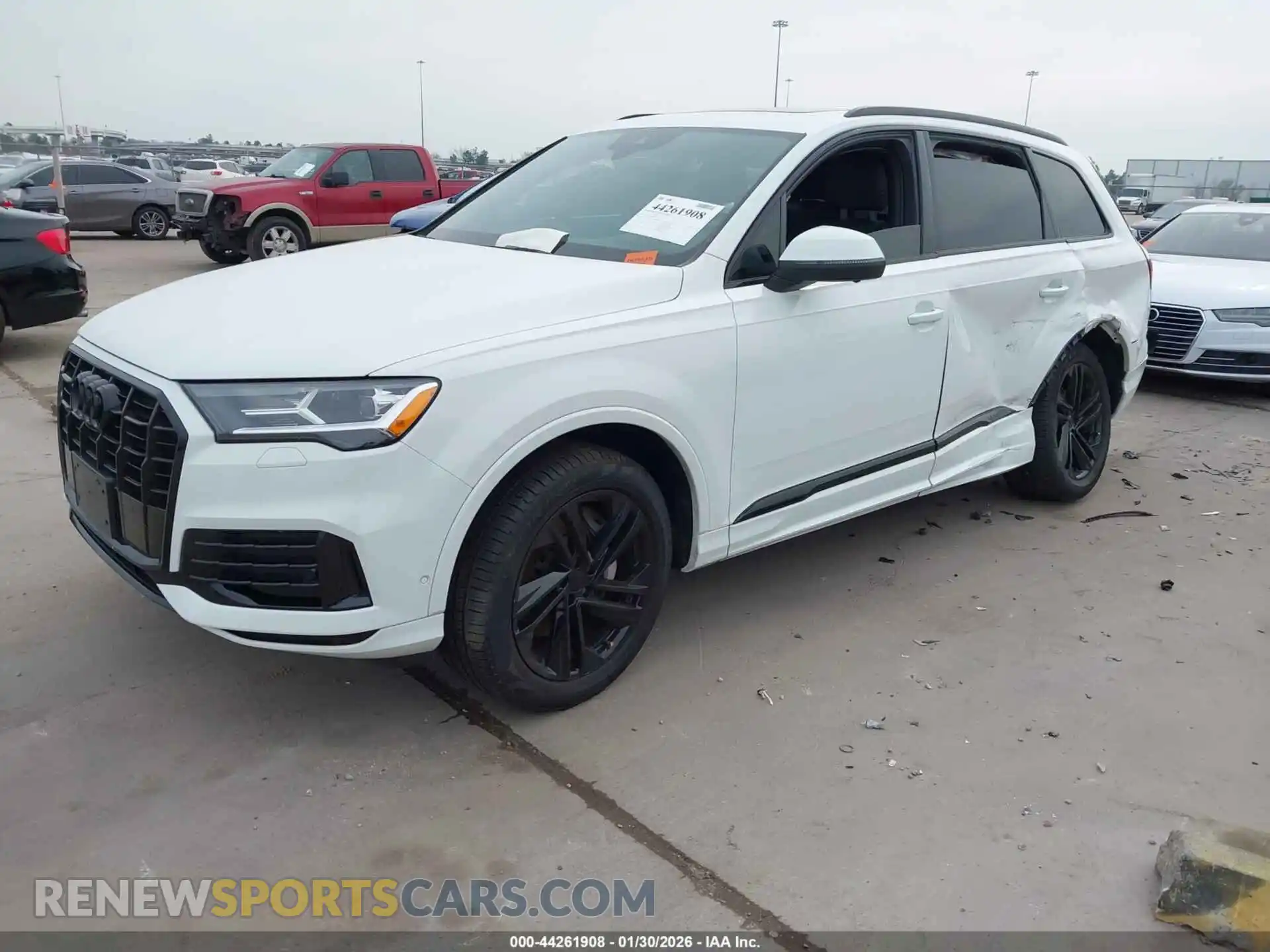2 Photograph of a damaged car WA1LJAF7XMD031494 AUDI Q7 2021