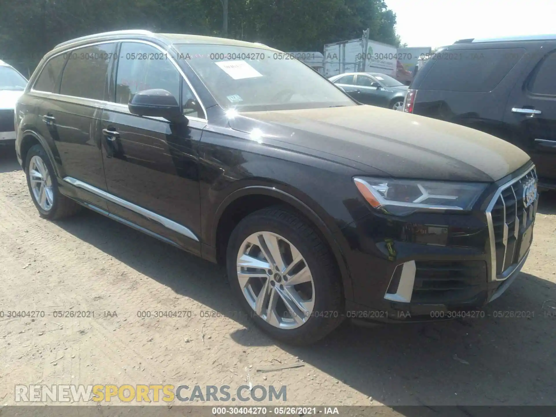 1 Photograph of a damaged car WA1LXAF70MD017621 AUDI Q7 2021