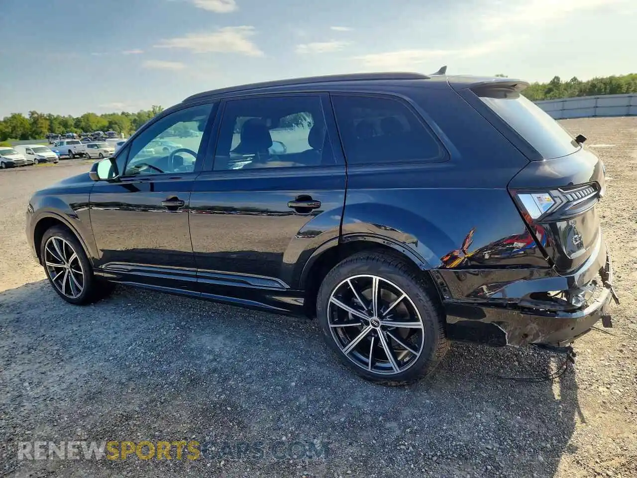 2 Фотография поврежденного автомобиля WA1LXAF70MD018171 AUDI Q7 2021