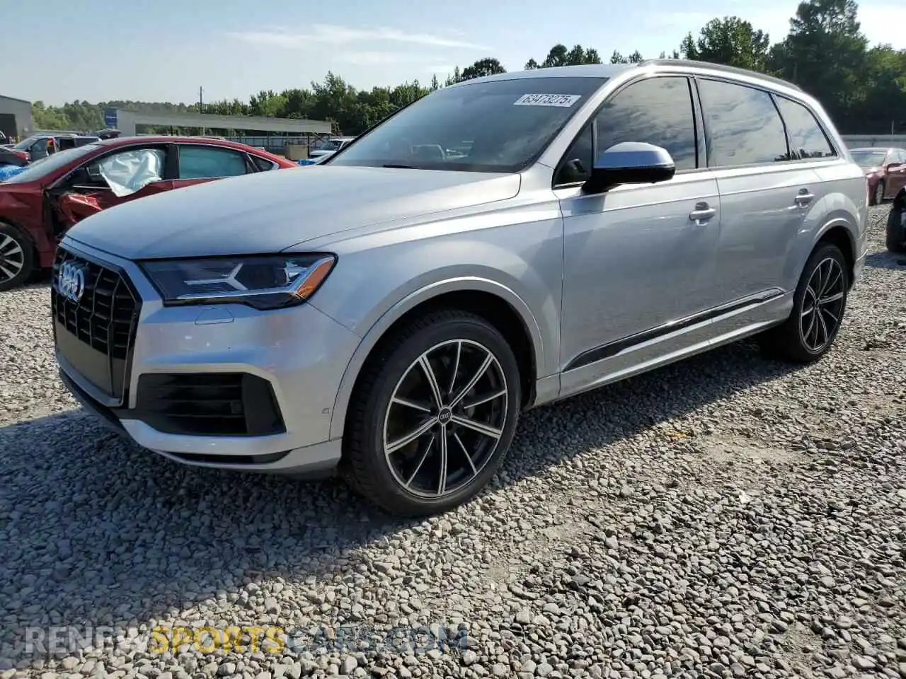 1 Photograph of a damaged car WA1LXAF70MD027467 AUDI Q7 2021