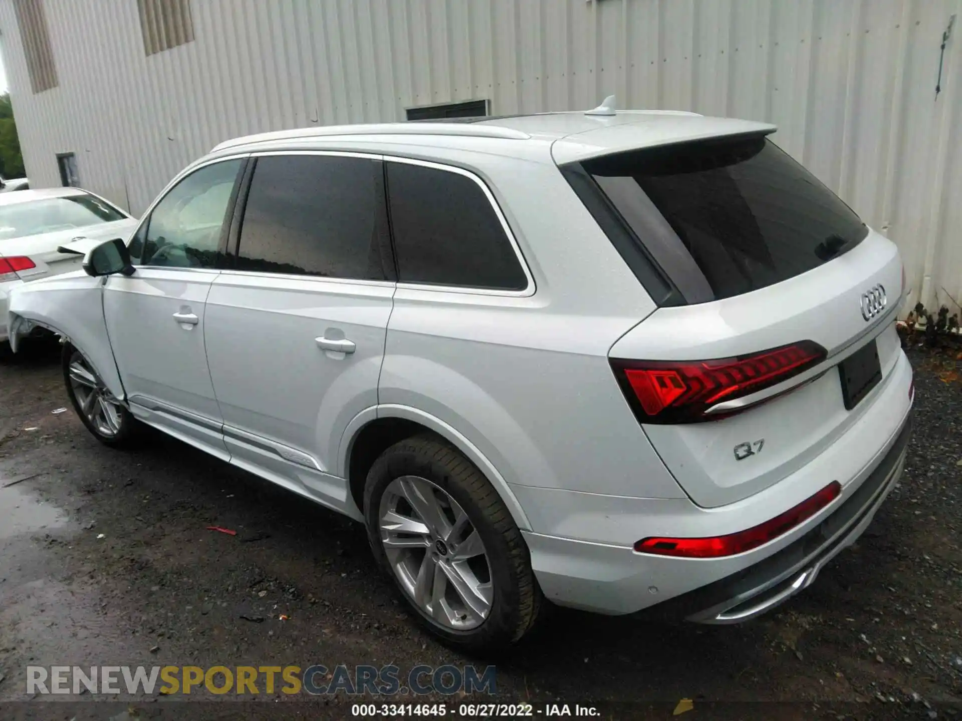 3 Photograph of a damaged car WA1LXAF70MD030160 AUDI Q7 2021