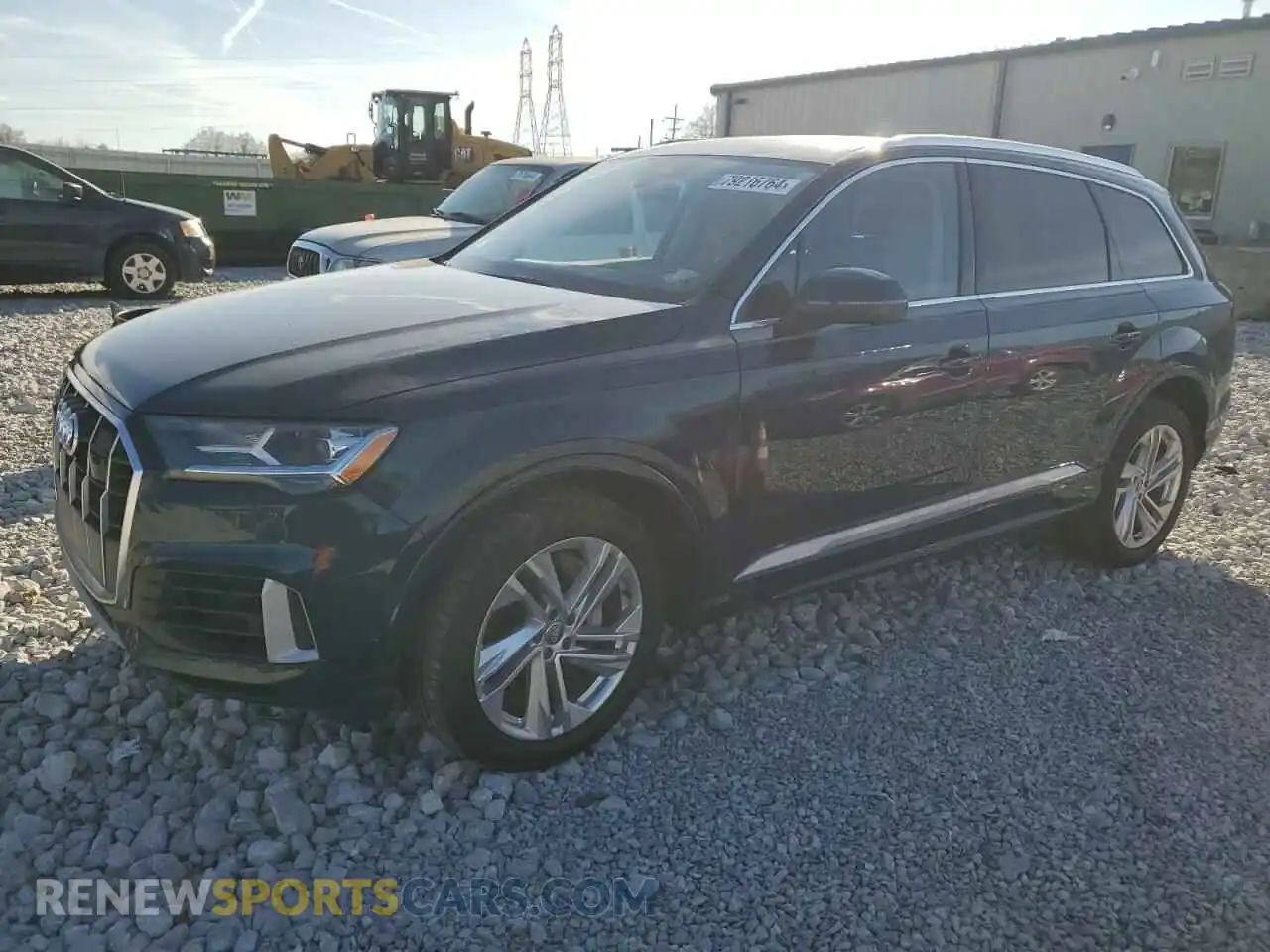 1 Photograph of a damaged car WA1LXAF71MD011343 AUDI Q7 2021