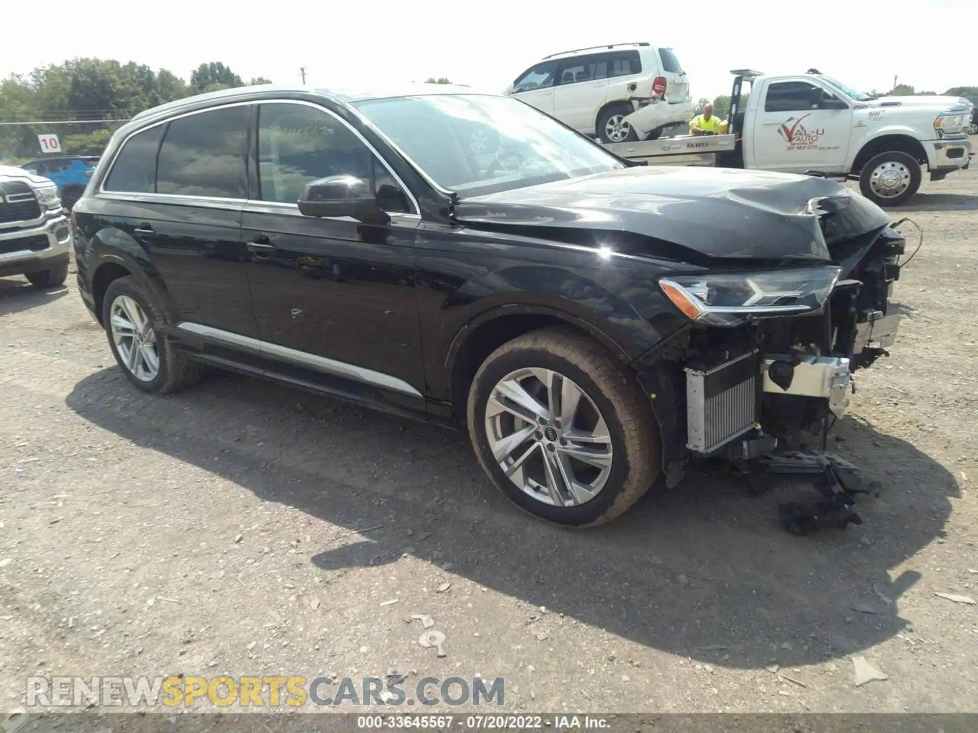 1 fotografías del automóvil dañado WA1LXAF71MD018552 AUDI Q7 2021