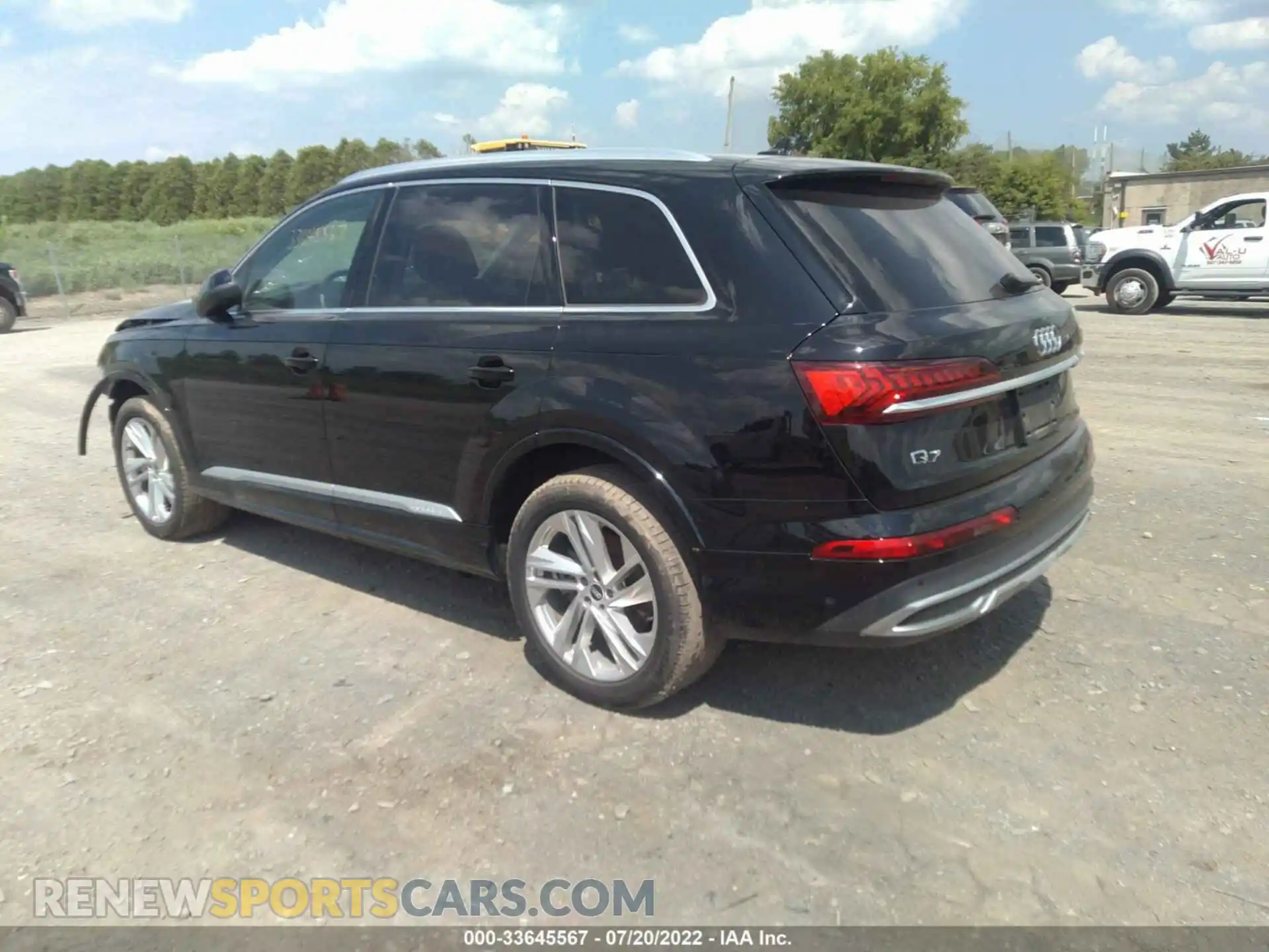 3 fotografías del automóvil dañado WA1LXAF71MD018552 AUDI Q7 2021