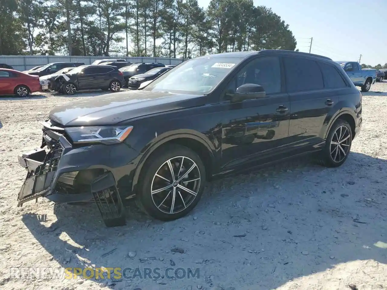 1 Photograph of a damaged car WA1LXAF71MD037716 AUDI Q7 2021