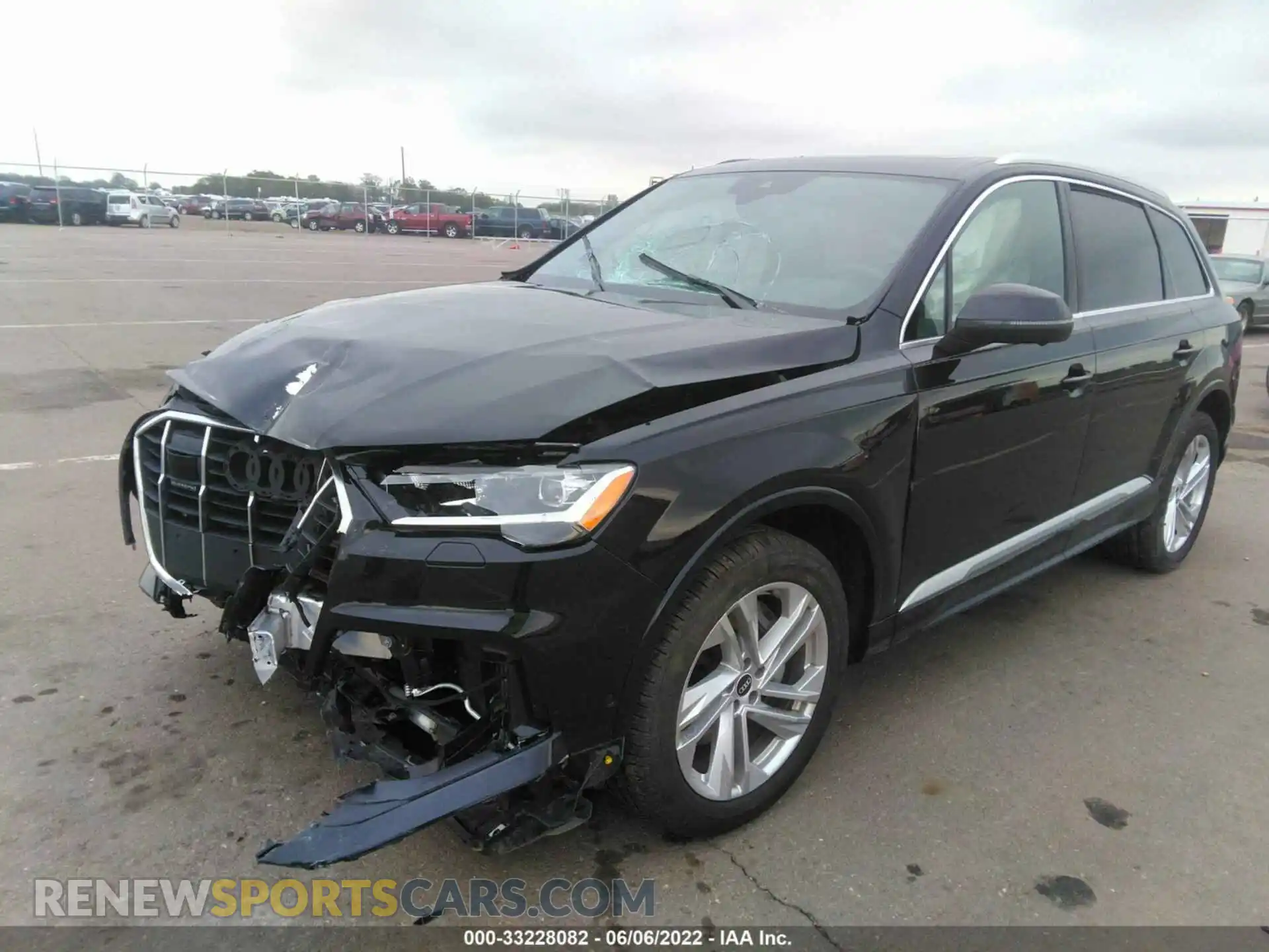 2 Photograph of a damaged car WA1LXAF72MD016714 AUDI Q7 2021