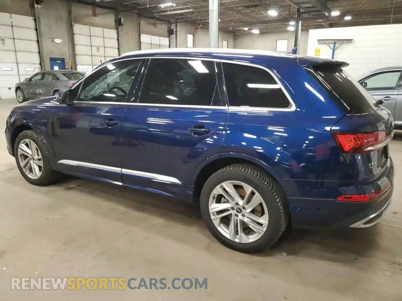 2 fotografías del automóvil dañado WA1LXAF72MD017281 AUDI Q7 2021