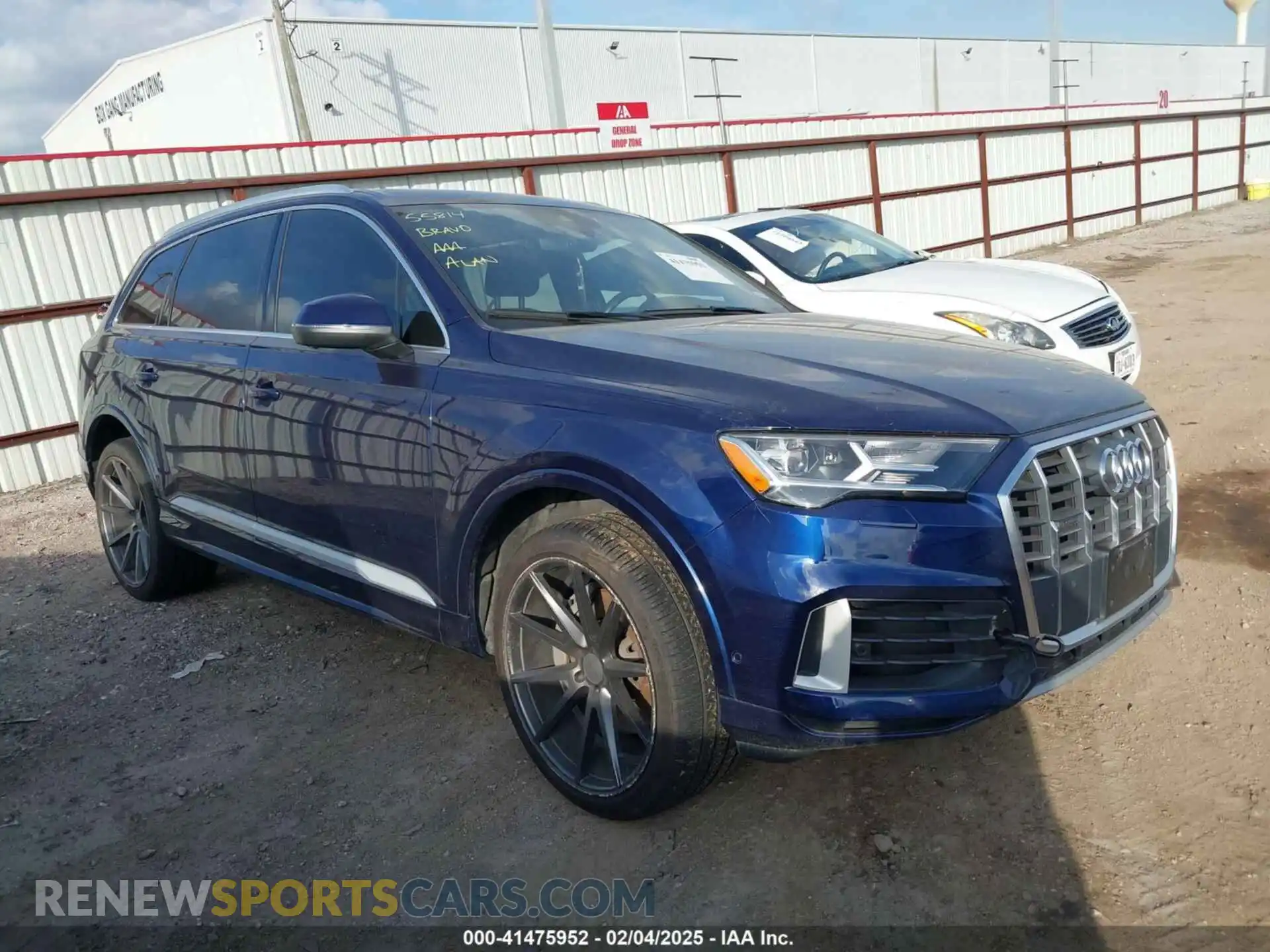 1 fotografías del automóvil dañado WA1LXAF72MD017846 AUDI Q7 2021