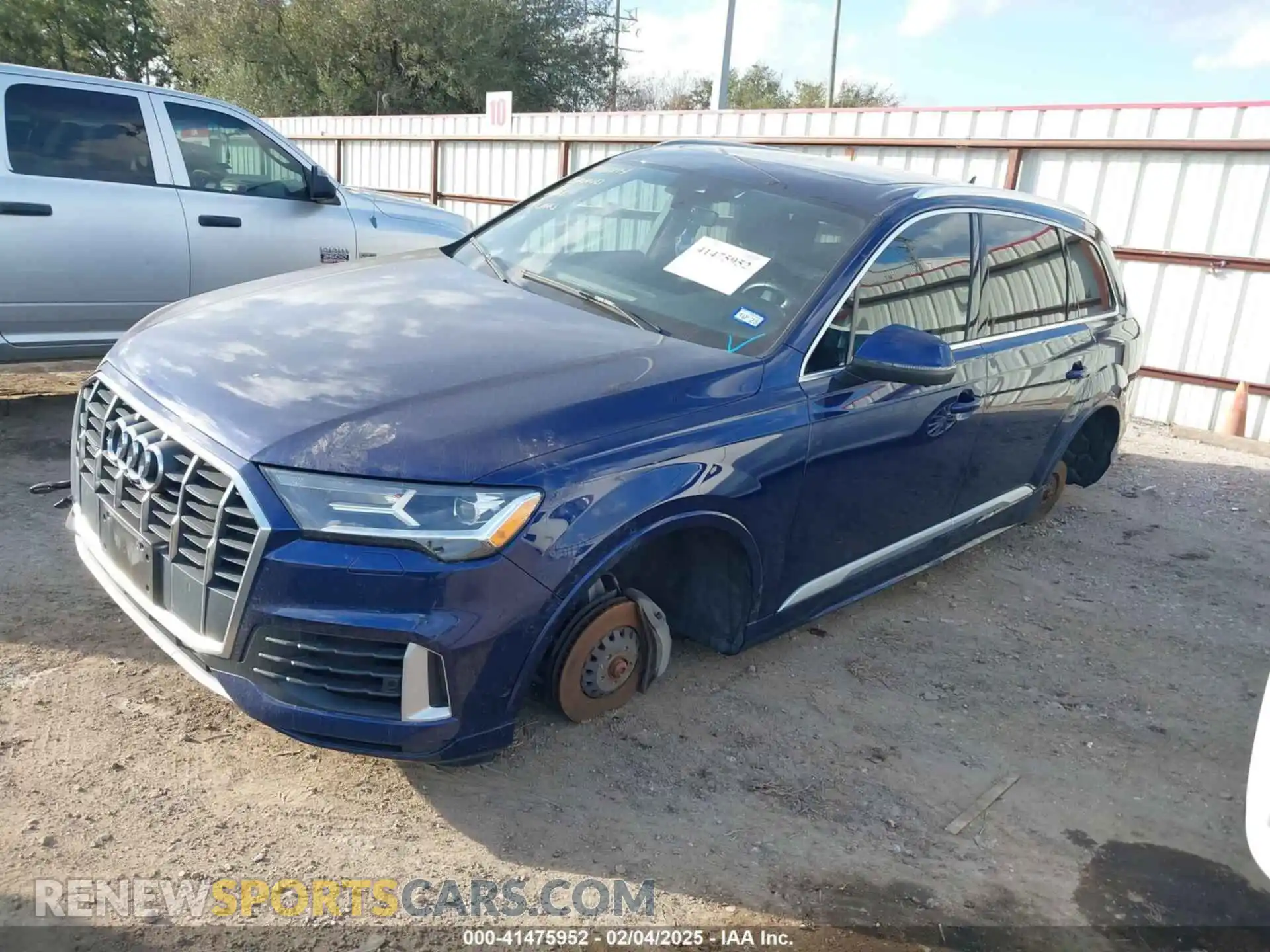 2 fotografías del automóvil dañado WA1LXAF72MD017846 AUDI Q7 2021