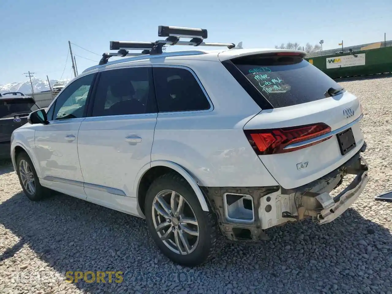 2 Photograph of a damaged car WA1LXAF73MD015913 AUDI Q7 2021