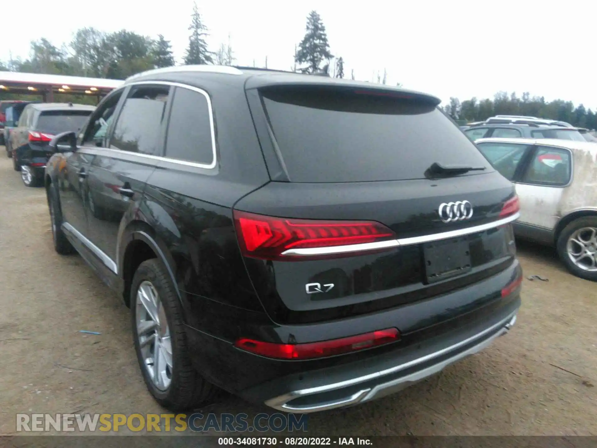 3 Photograph of a damaged car WA1LXAF74MD021008 AUDI Q7 2021