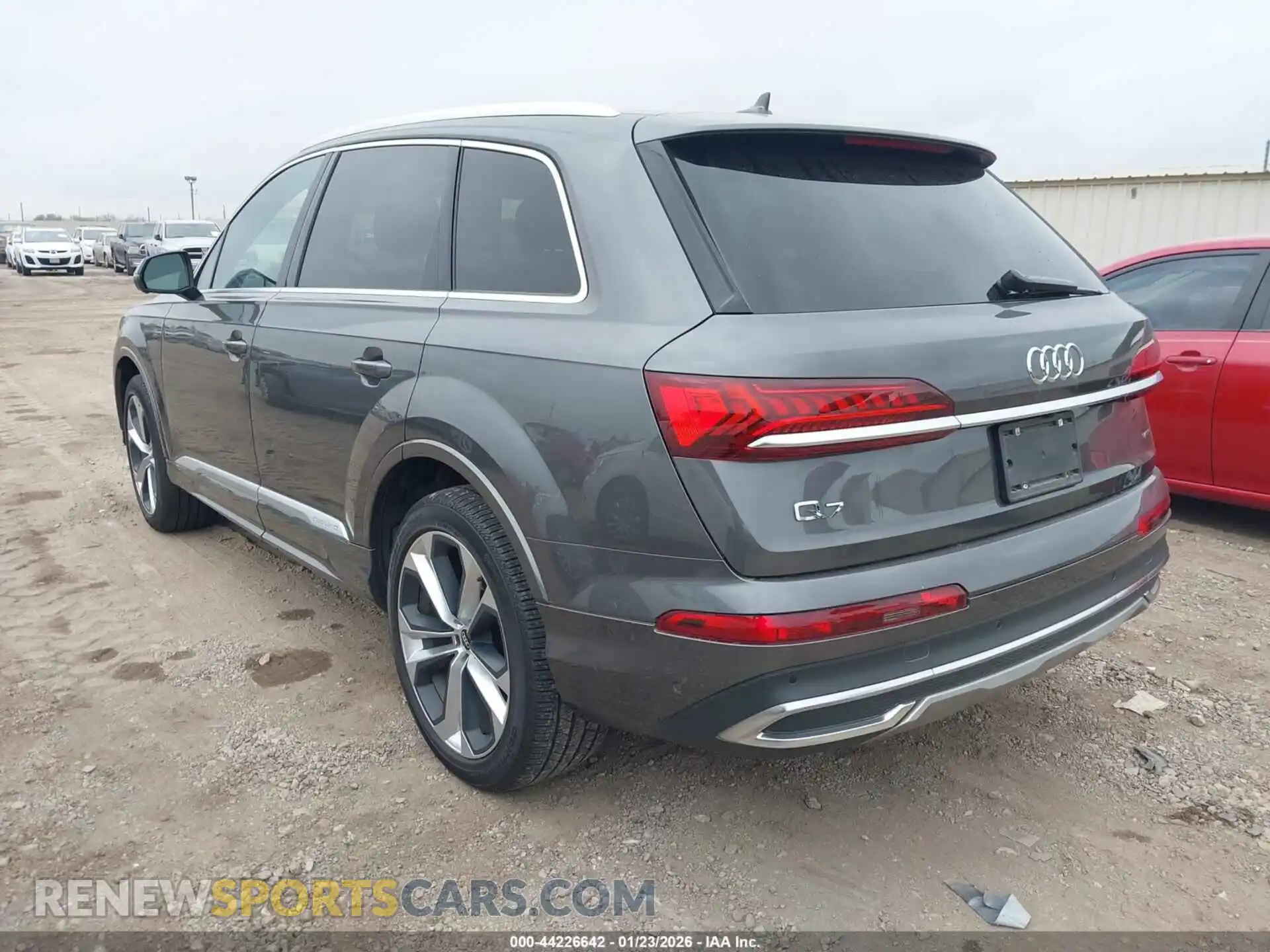 3 Photograph of a damaged car WA1LXAF74MD030758 AUDI Q7 2021