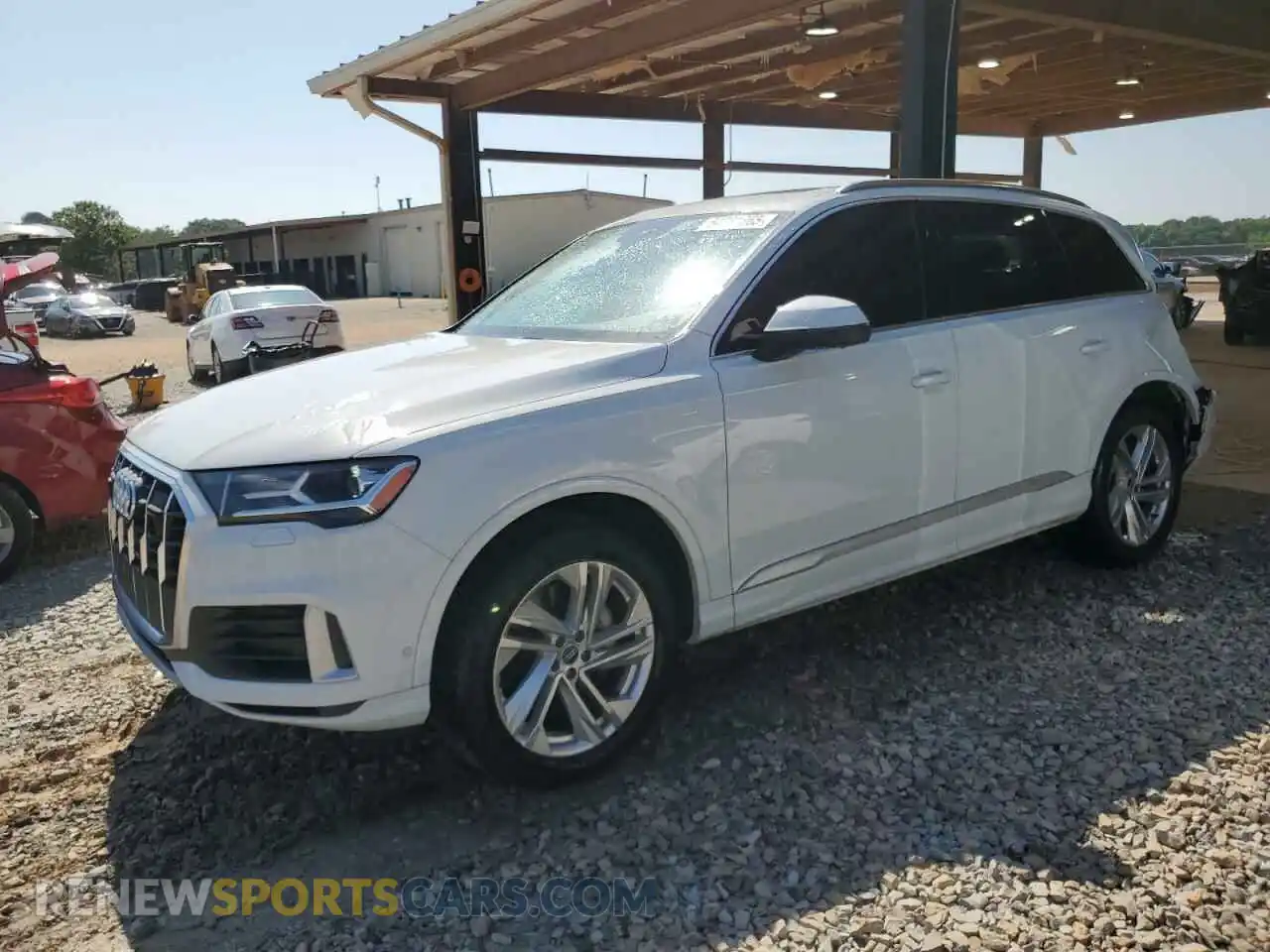 1 Photograph of a damaged car WA1LXAF74MD036012 AUDI Q7 2021