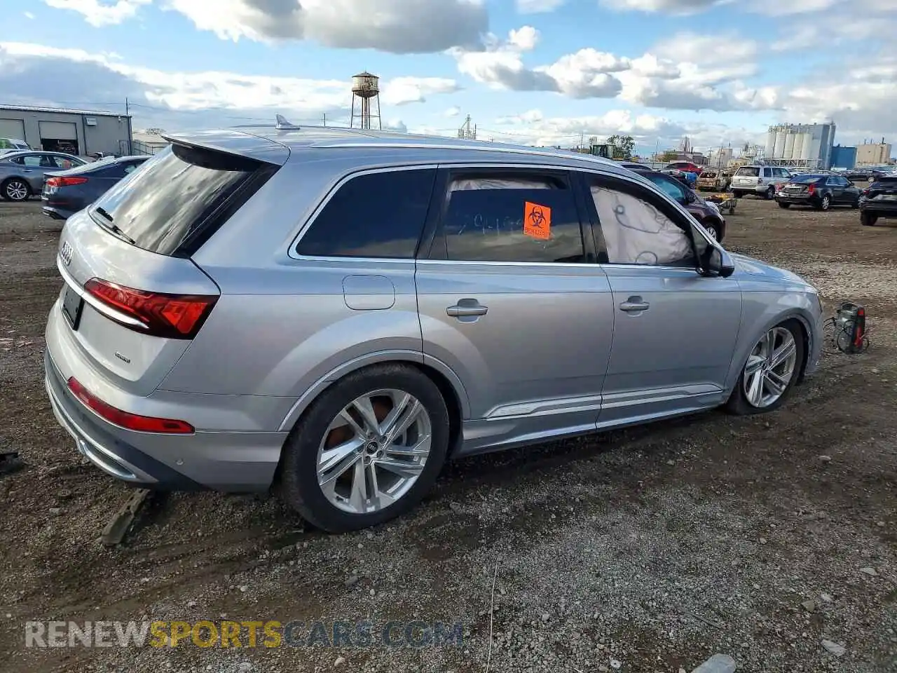 3 Фотография поврежденного автомобиля WA1LXAF75MD013600 AUDI Q7 2021