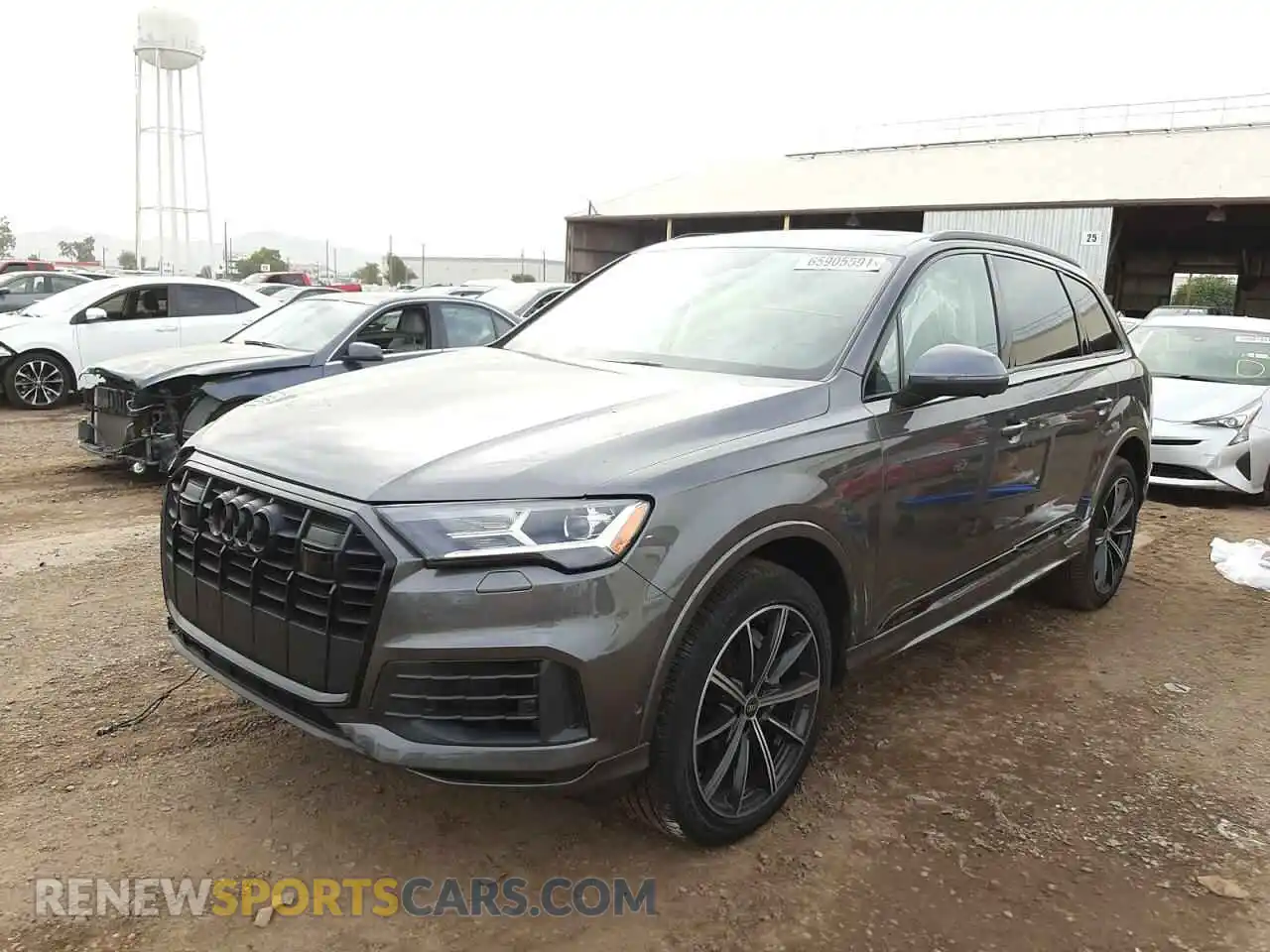 2 Photograph of a damaged car WA1LXAF75MD014584 AUDI Q7 2021